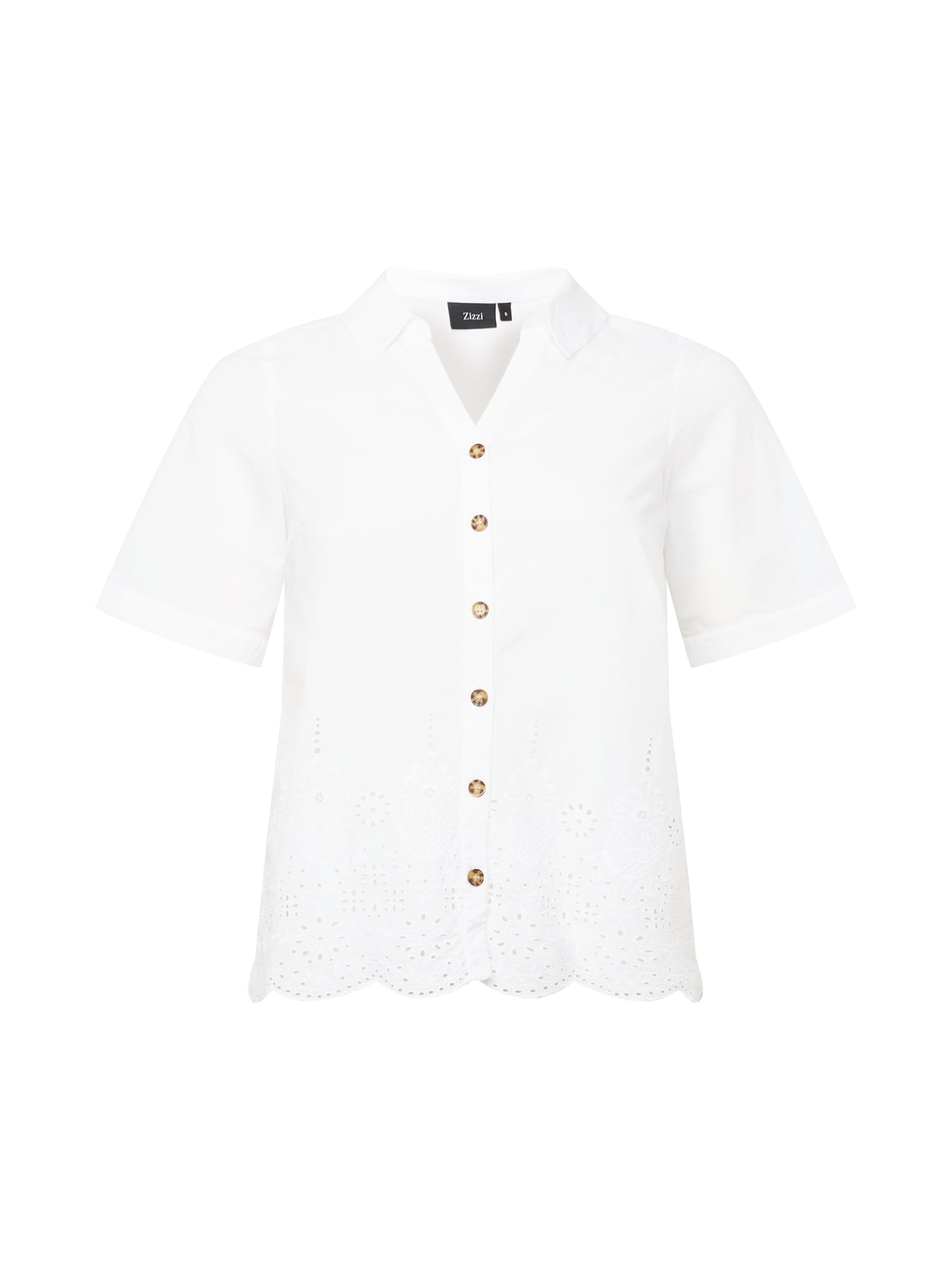 Zizzi Bluza 'MAGNES'  bela