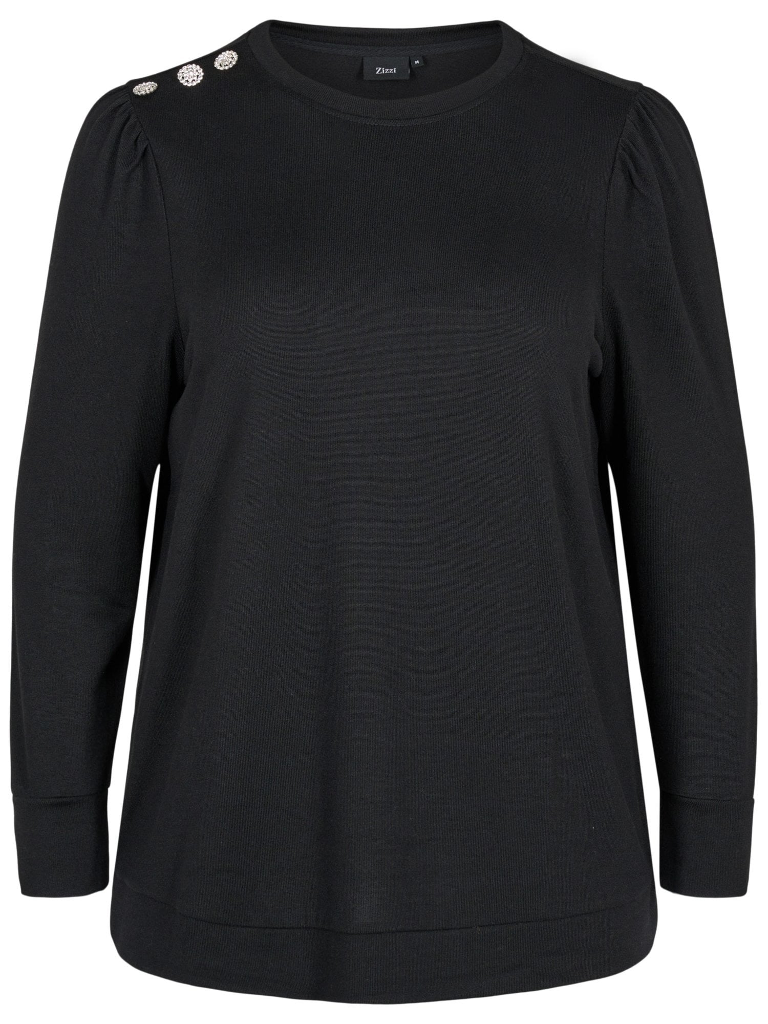 Zizzi Bluza 'VLUCCA'  črna