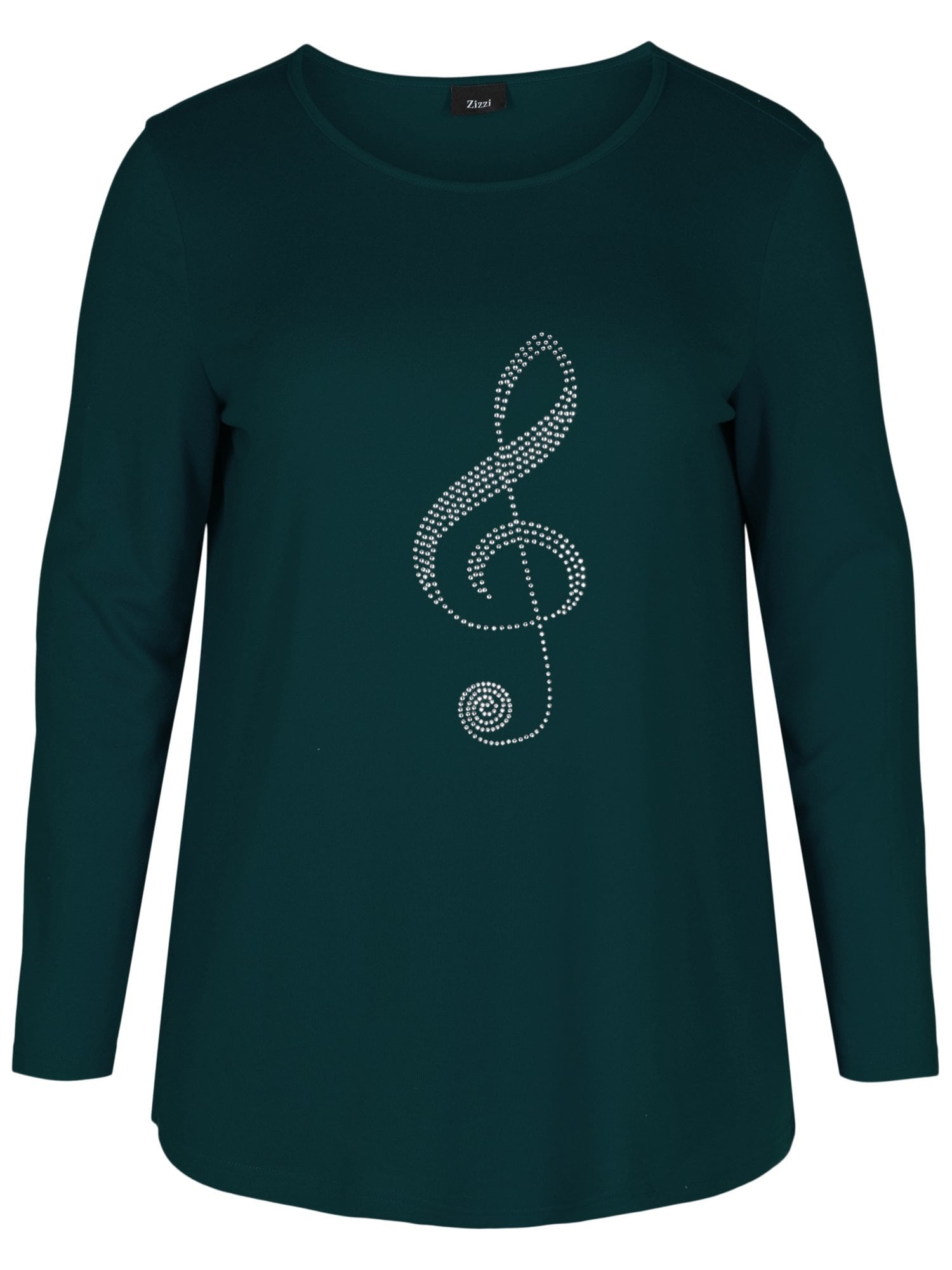 Zizzi Bluza 'VLUCCA'  temno zelena