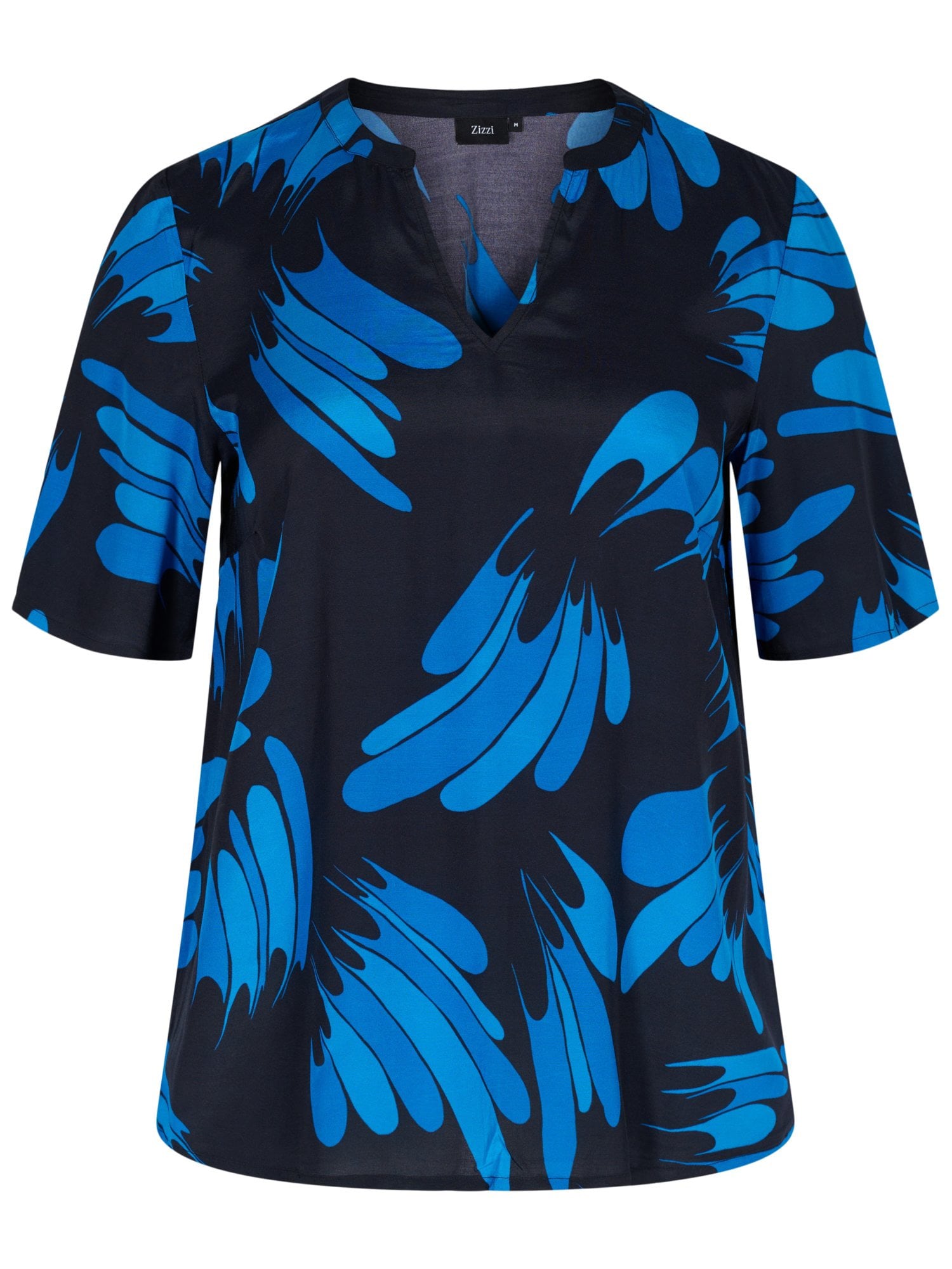 Zizzi Bluza 'XREMI'  nebeško modra / temno modra