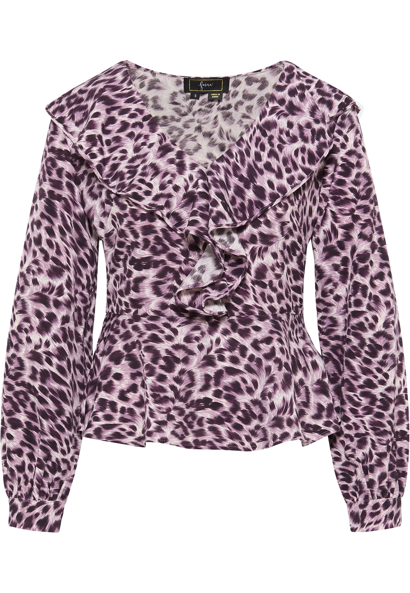 faina Bluza  lila / jagoda