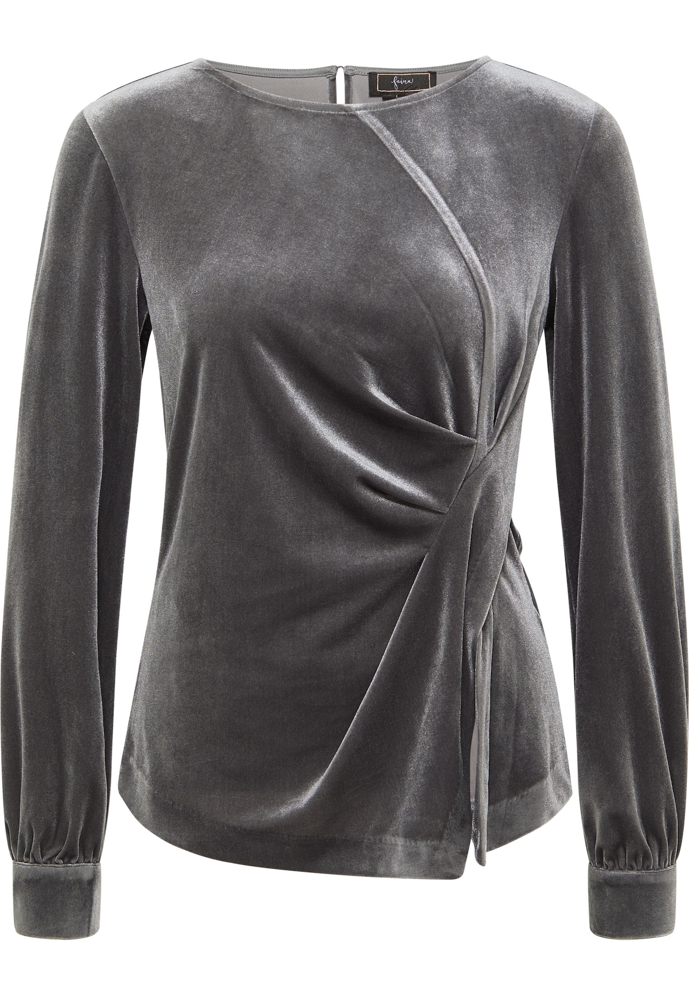 faina Bluza  temno siva