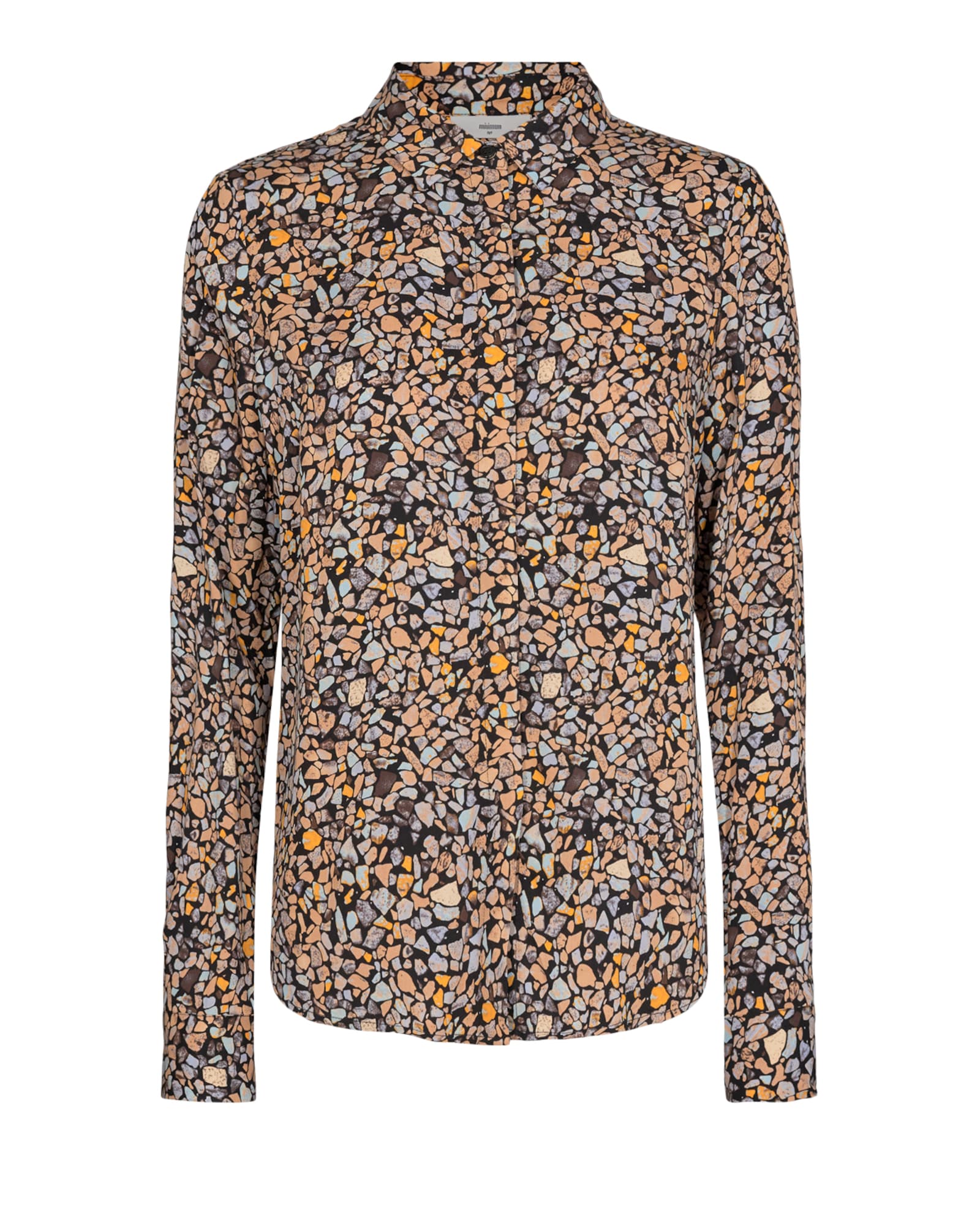 minimum Bluza 'Bilda'  modra / oranžna / črna