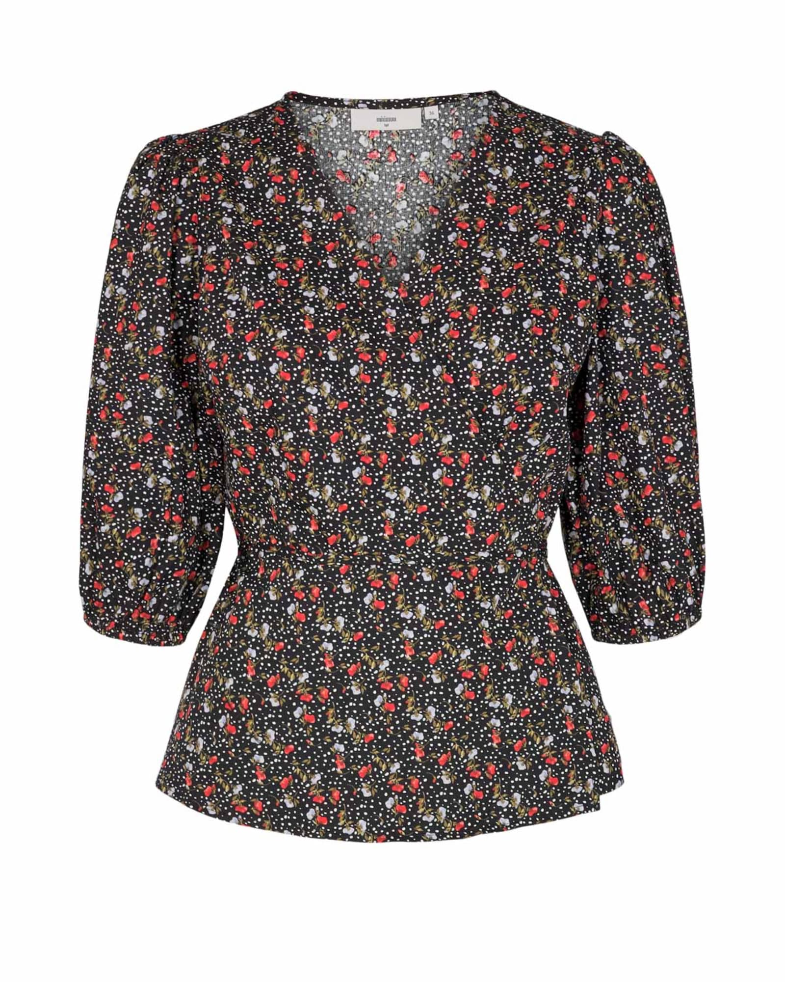 minimum Bluza 'Melany'  opal / oliva / melona / črna / bela