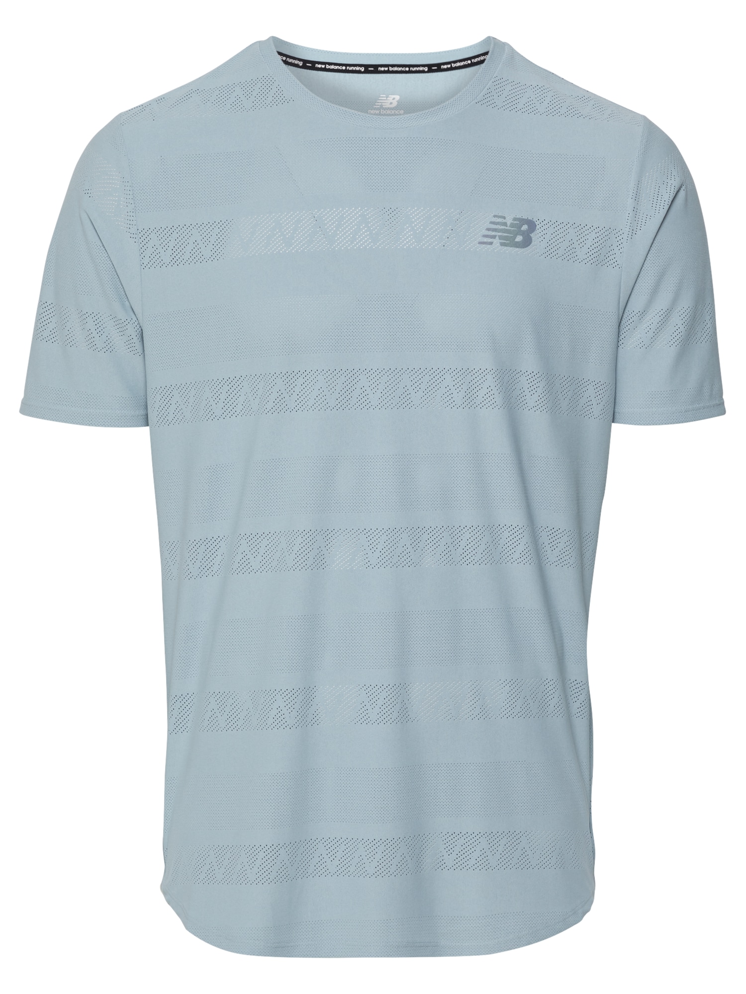 new balance Funkcionalna majica  marine / svetlo modra / siva