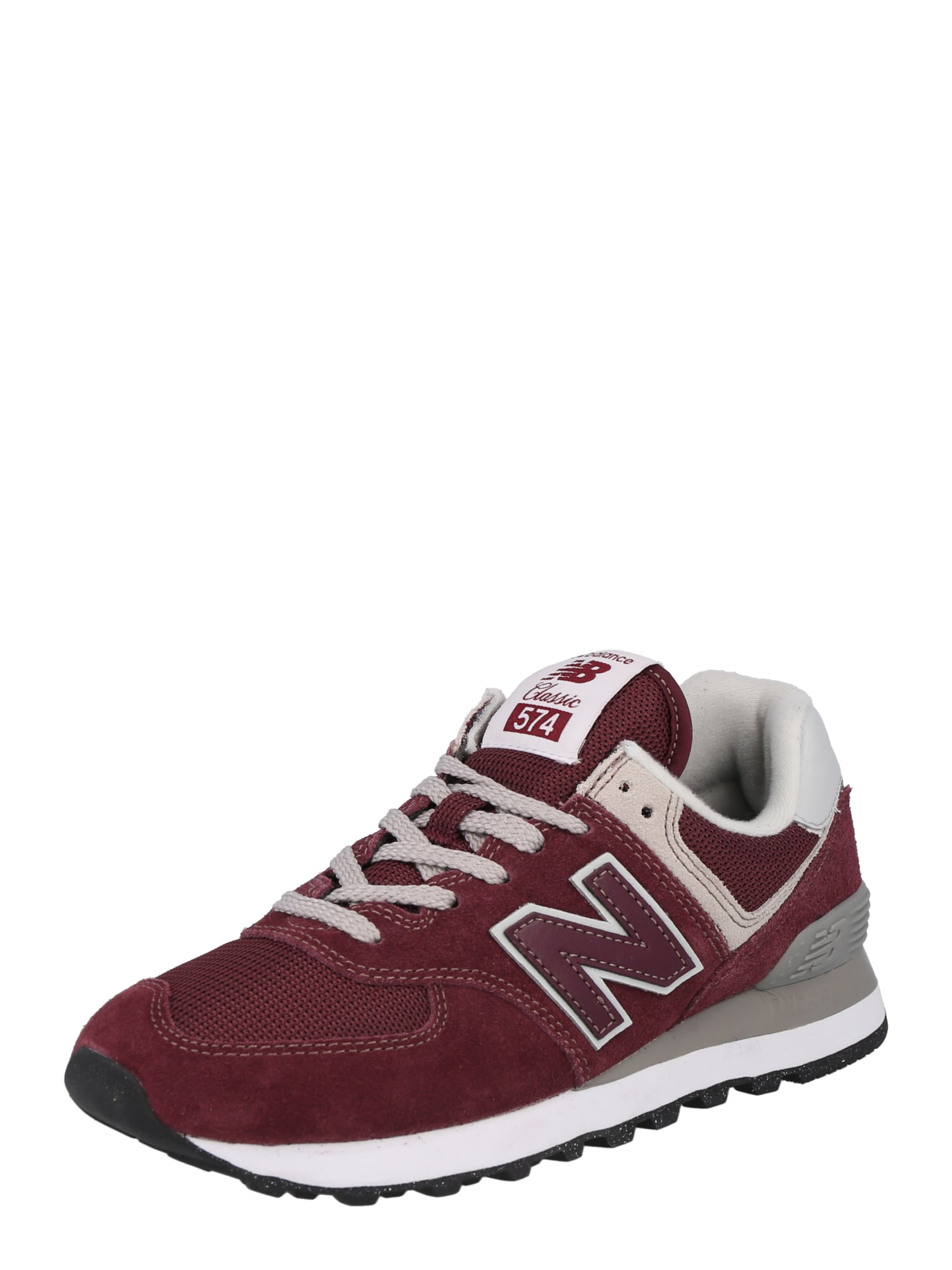new balance Nizke superge  siva / burgund / off-bela