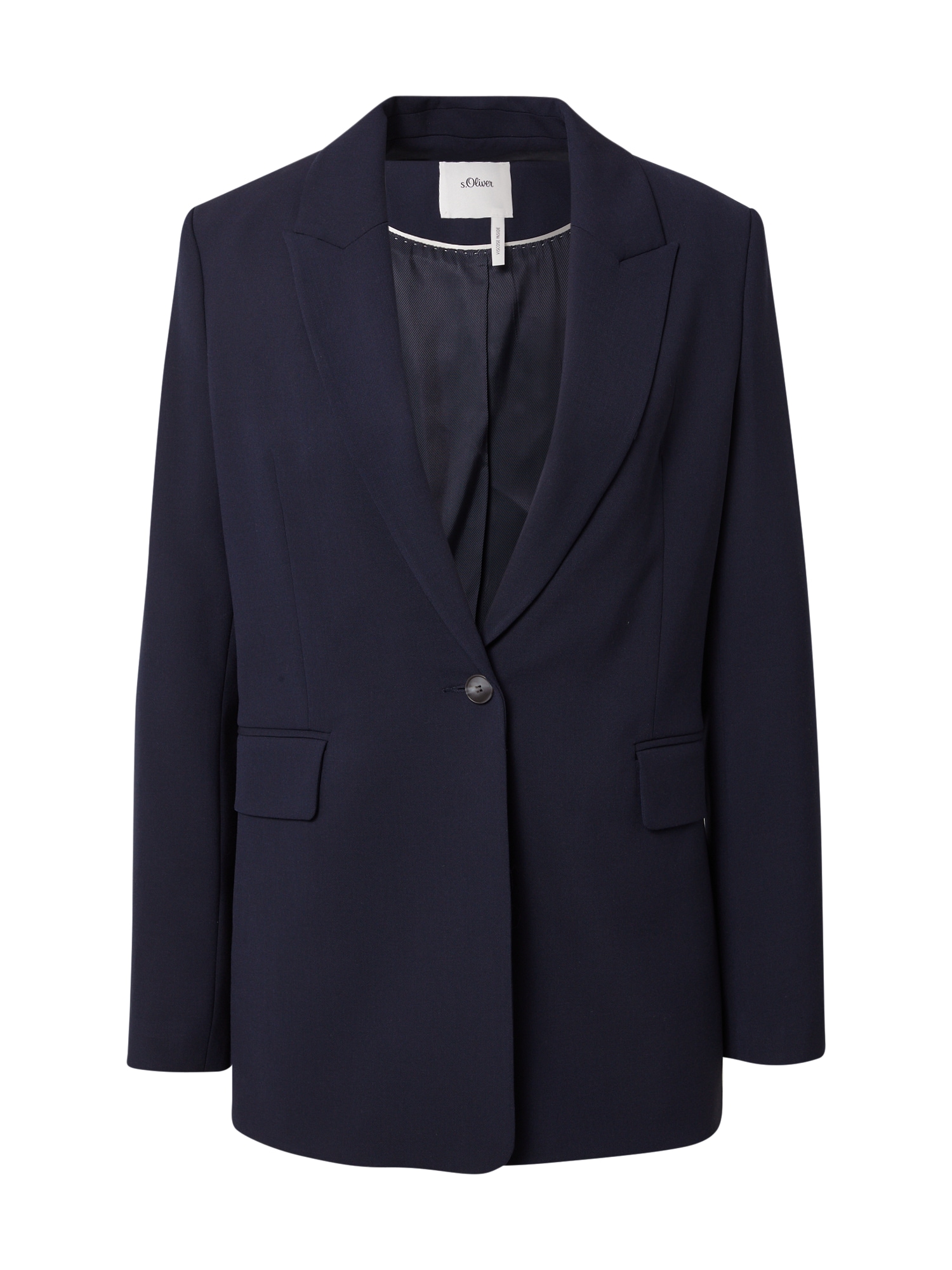 s.Oliver BLACK LABEL Blazer  nočno modra