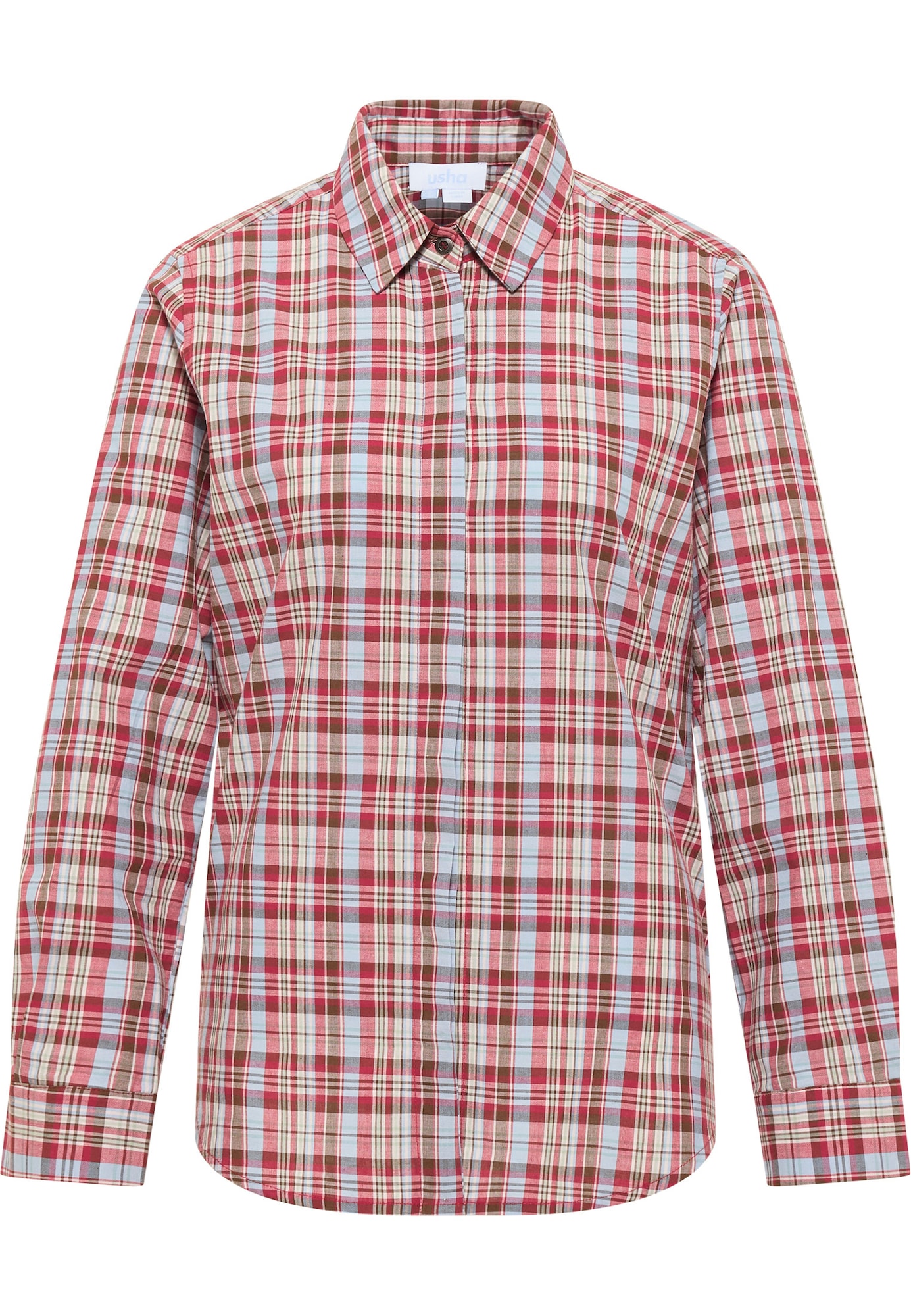 usha BLUE LABEL Bluza  mešane barve / rdeča