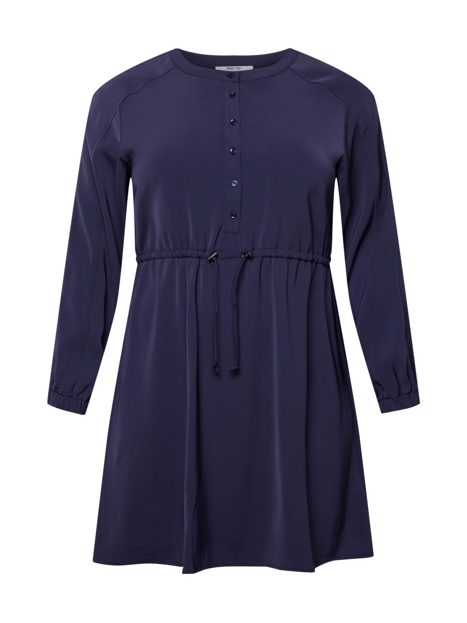 ABOUT YOU Curvy Dolga srajca 'Paula'  temno modra