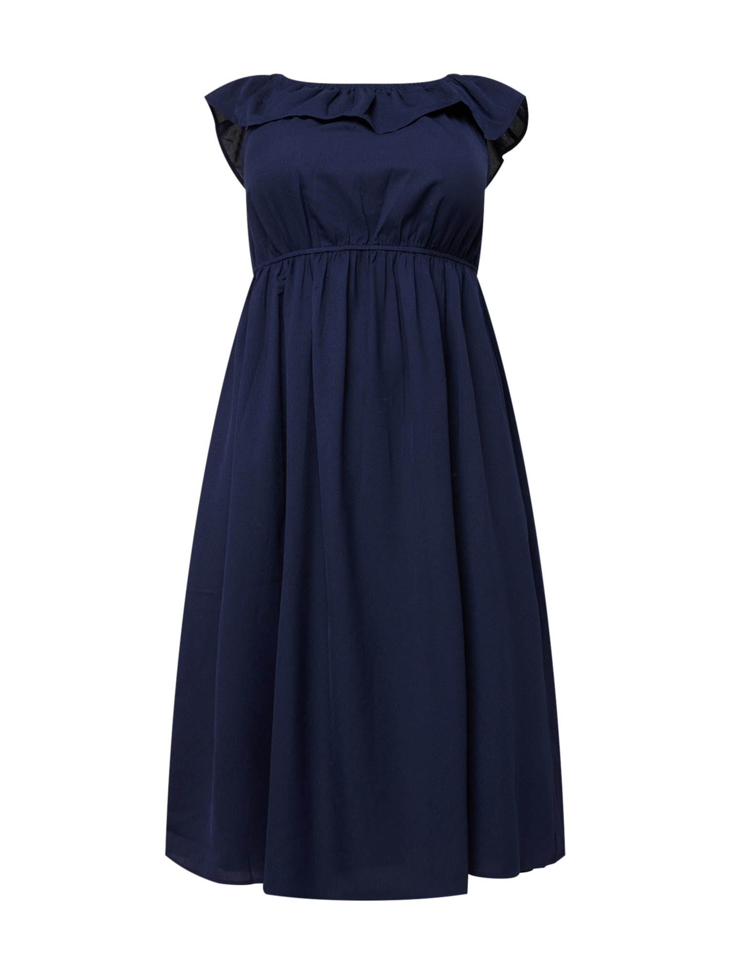 ABOUT YOU Curvy Poletna obleka 'Diana'  mornarska