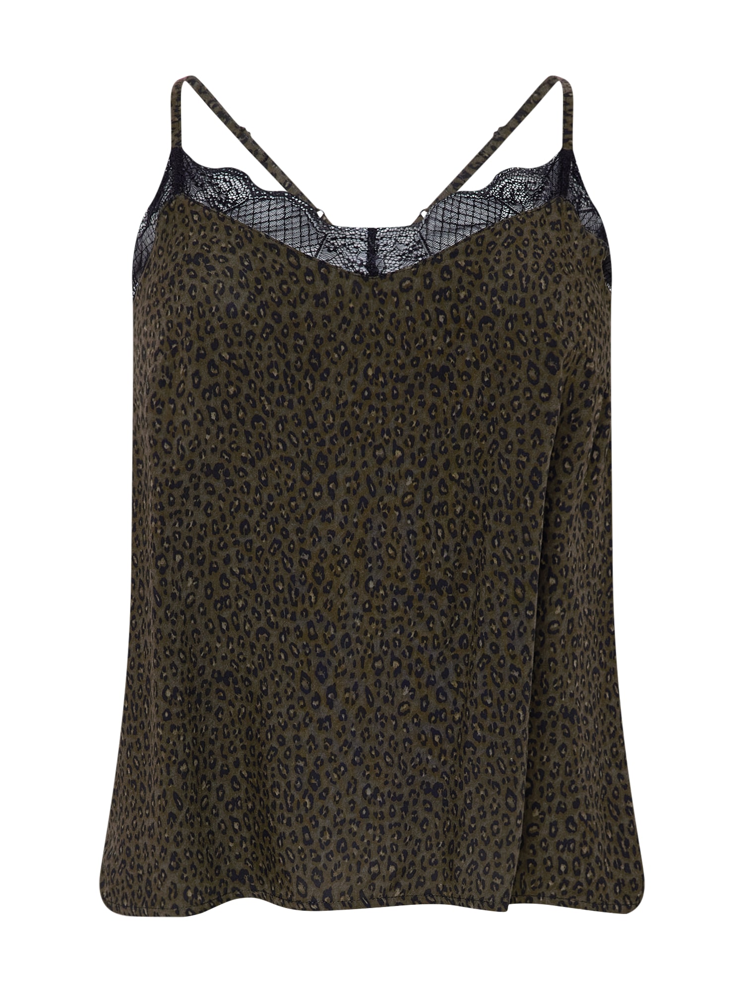 ABOUT YOU Curvy Top 'Aileen'  kaki / mešane barve