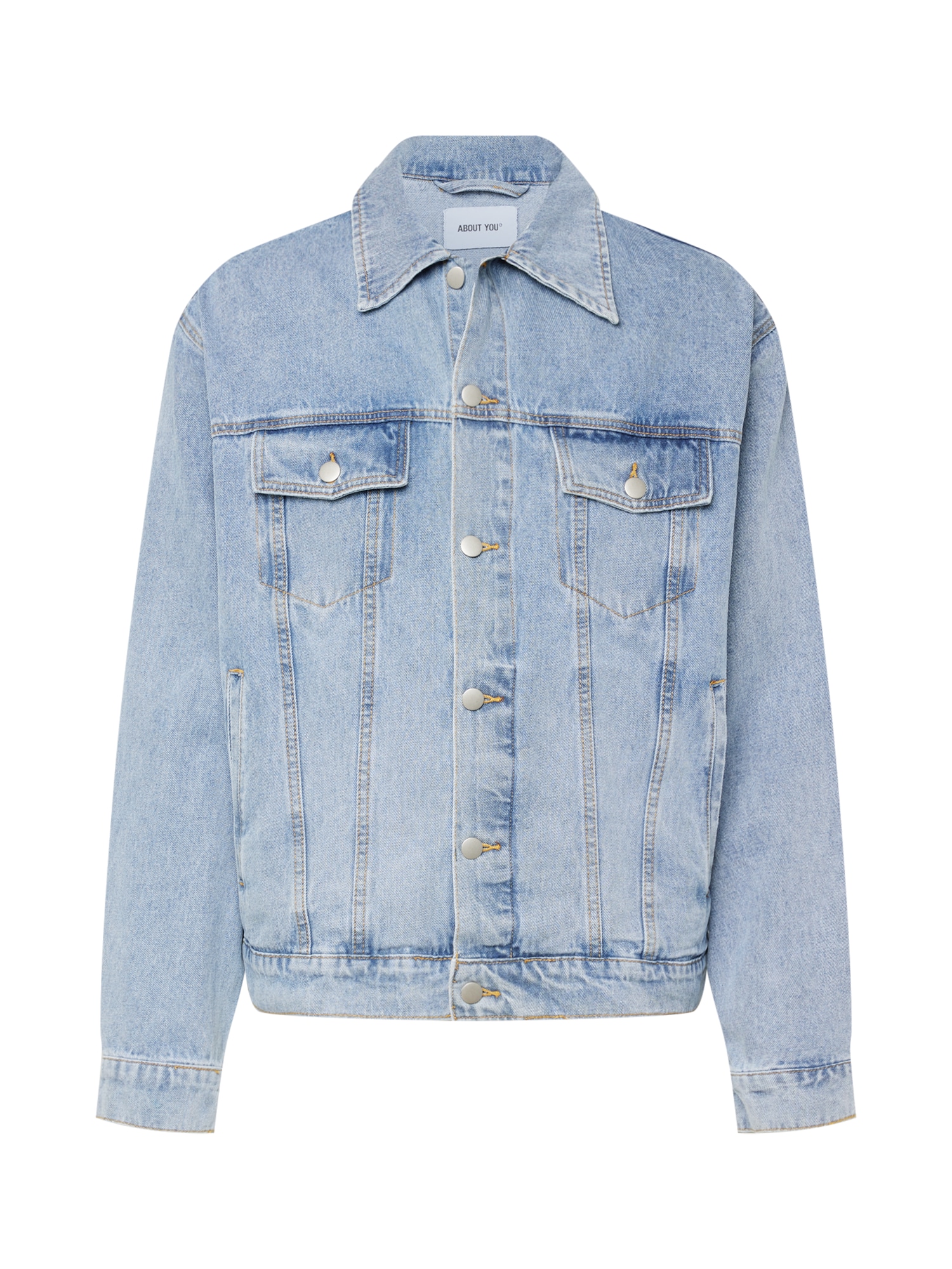 ABOUT YOU Prehodna jakna 'Alwin'  moder denim
