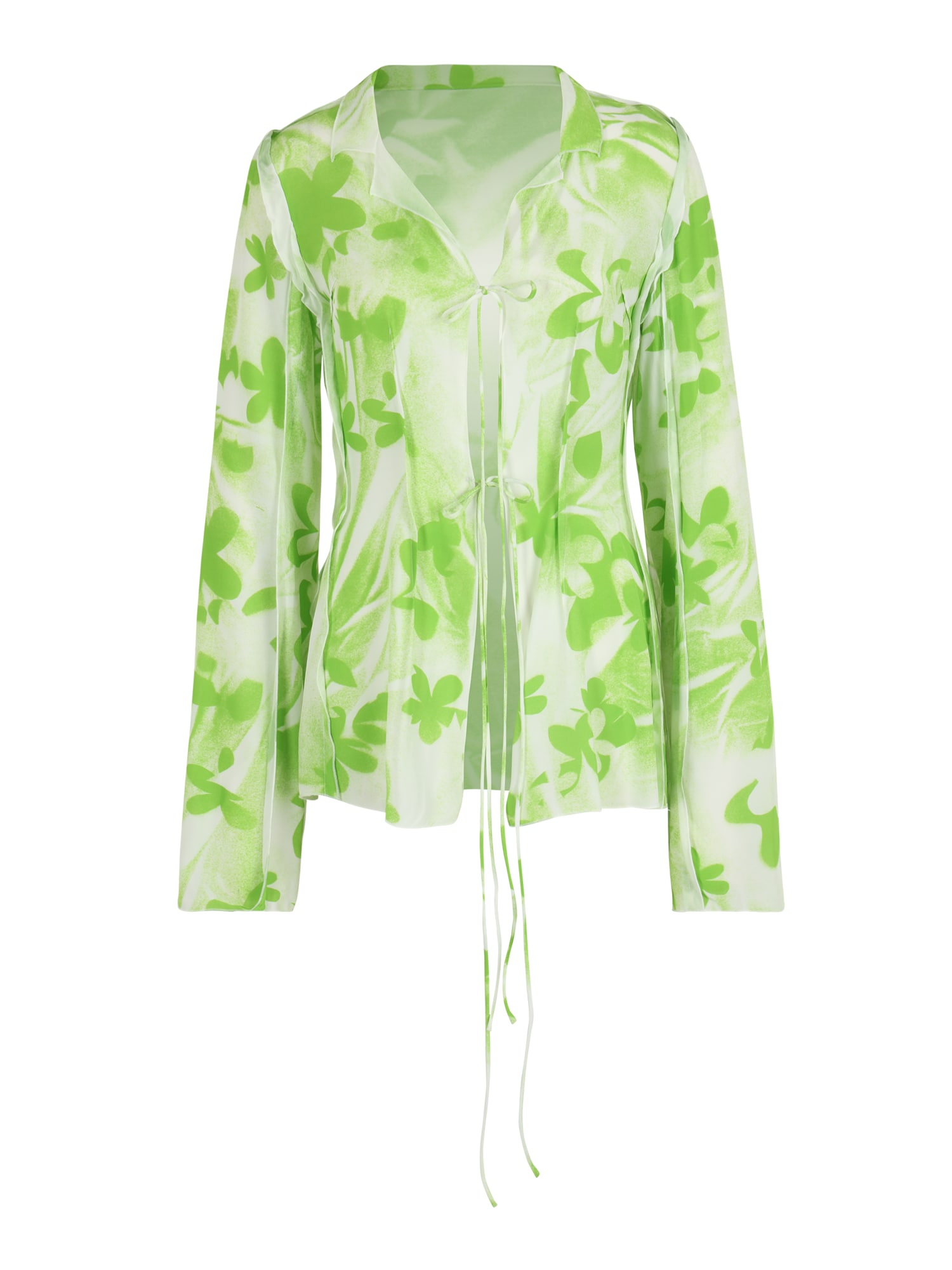 ABOUT YOU REBIRTH STUDIOS Bluza 'SUNSET'  zelena / bela
