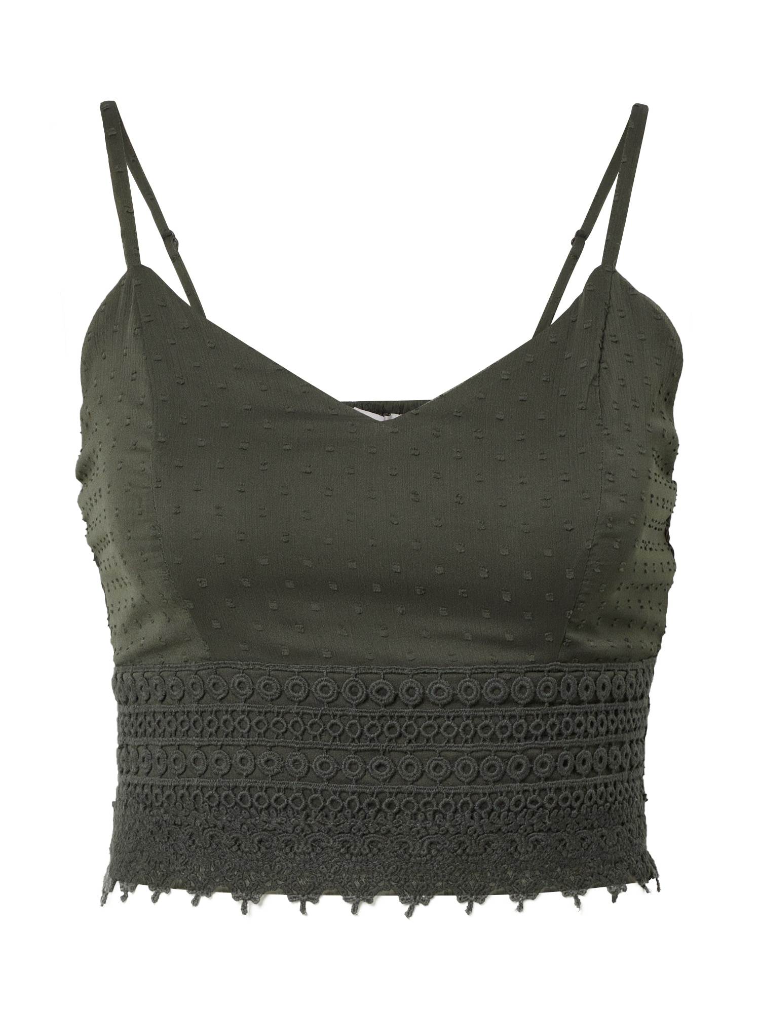 ABOUT YOU Top 'Virginia'  temno zelena