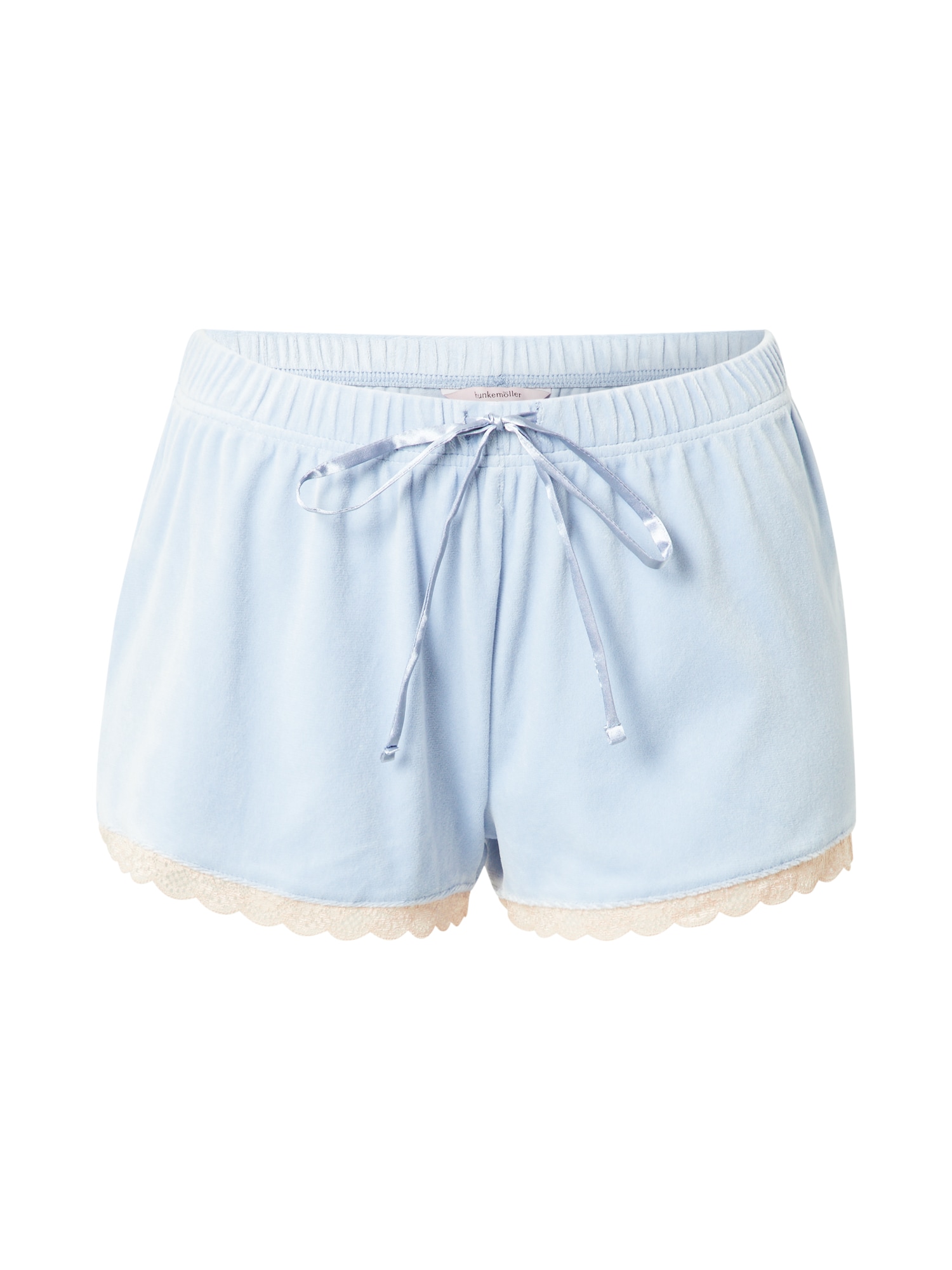 ABOUT YOU x hunkemöller Kratke hlače za spanje  svetlo modra