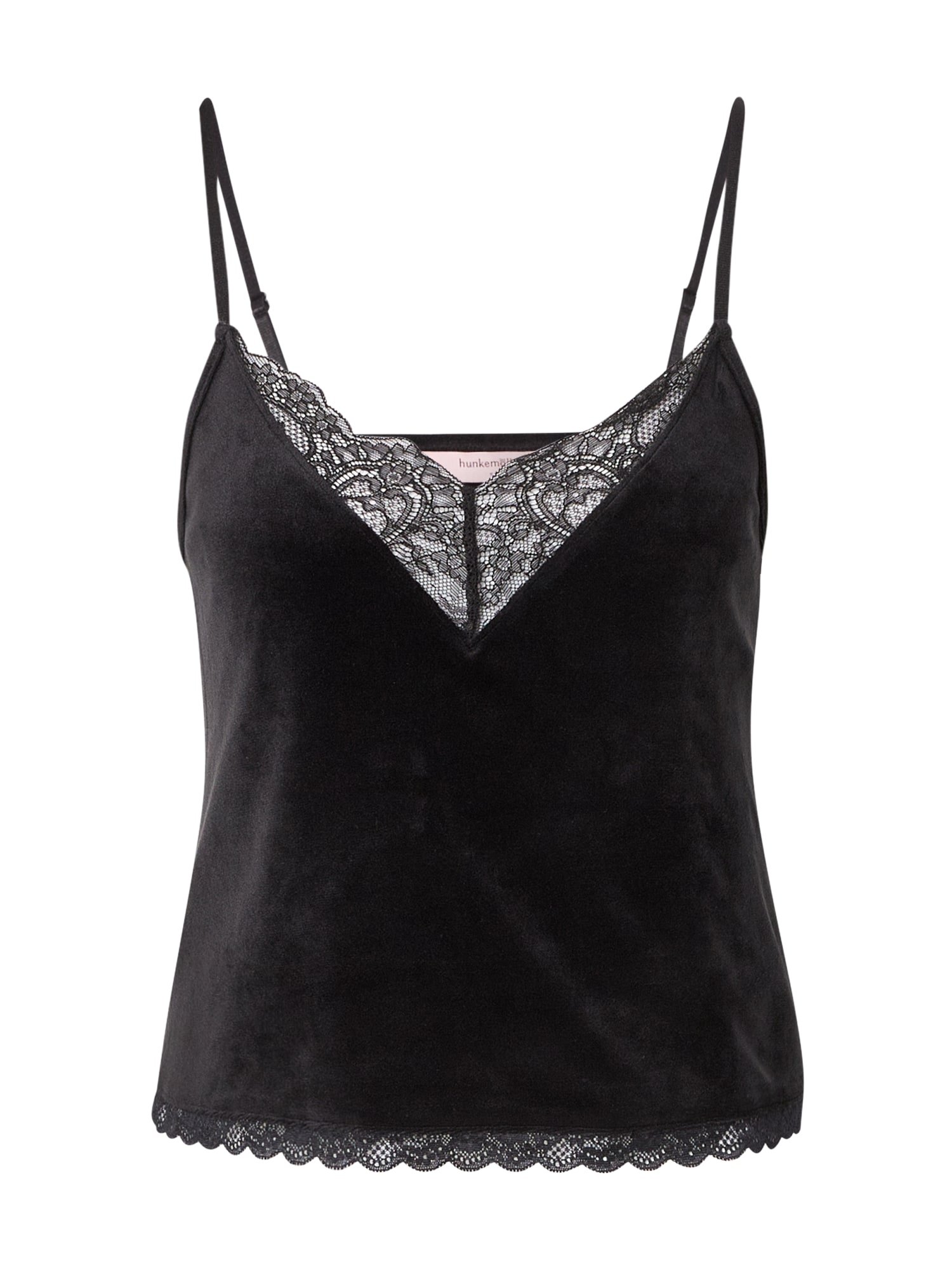 ABOUT YOU x hunkemöller Majica za spanje 'Cami'  črna