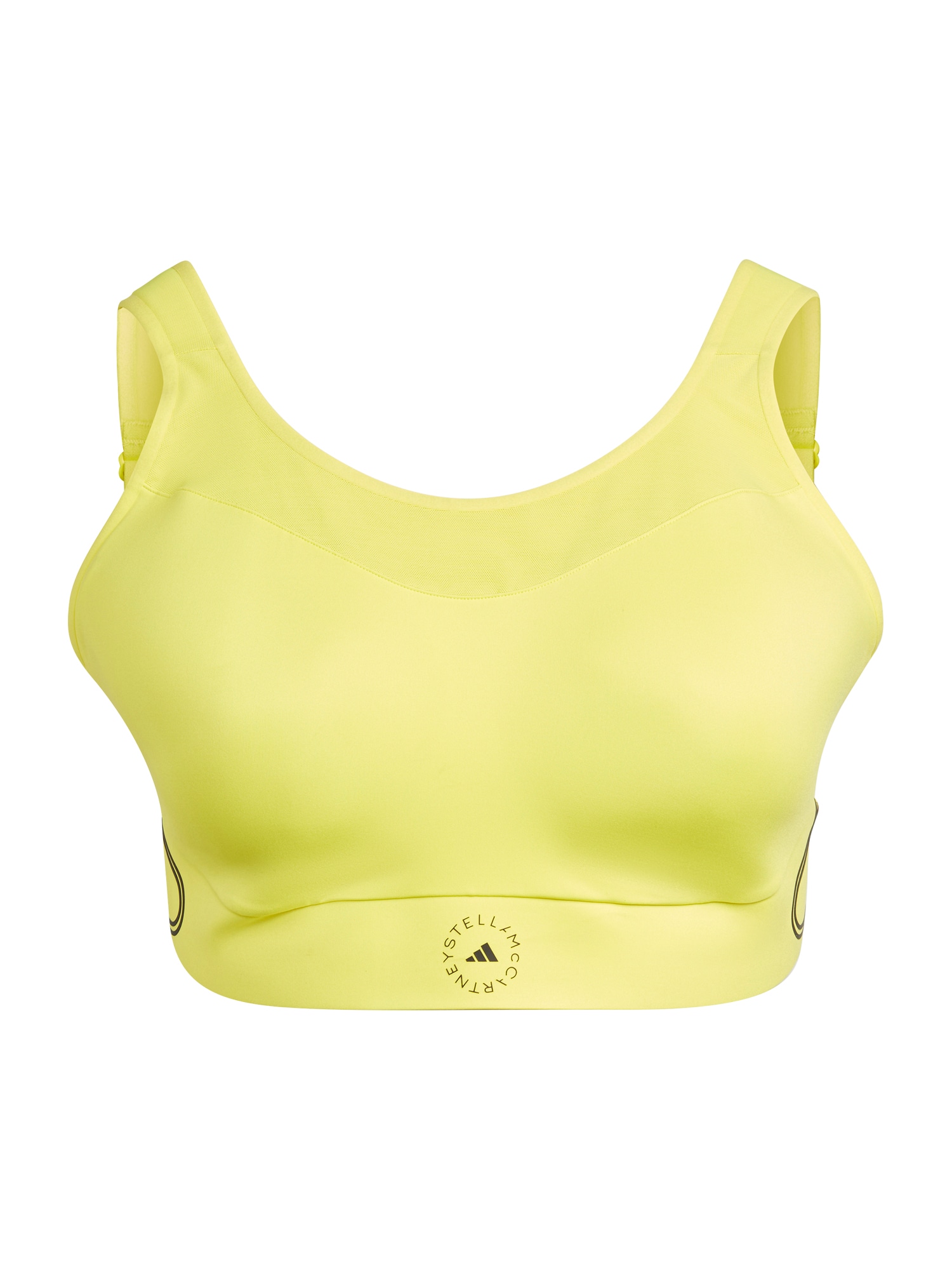 ADIDAS BY STELLA MCCARTNEY Športni nederček  limona / črna
