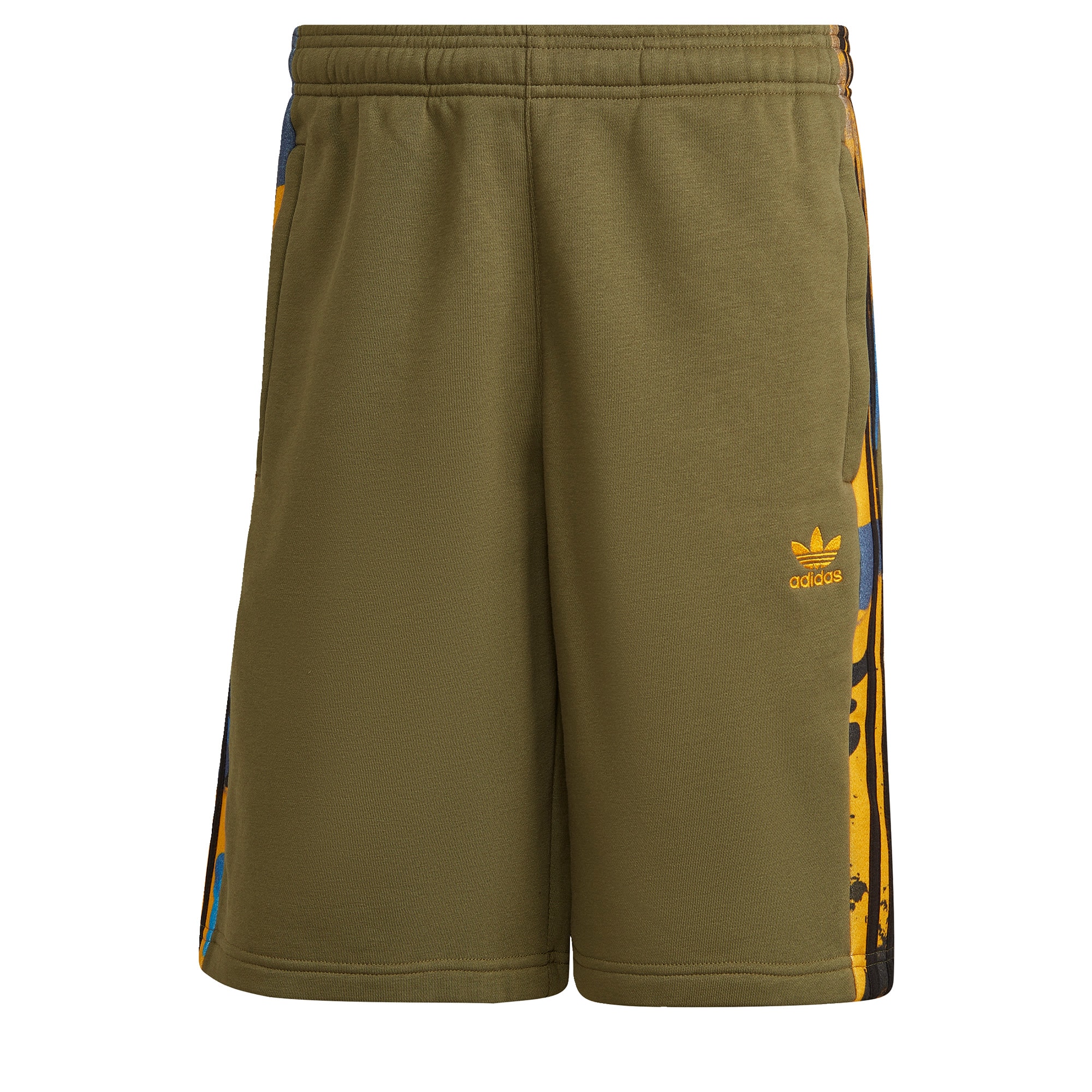 ADIDAS ORIGINALS Hlače  golobje modra / apno / oliva / črna