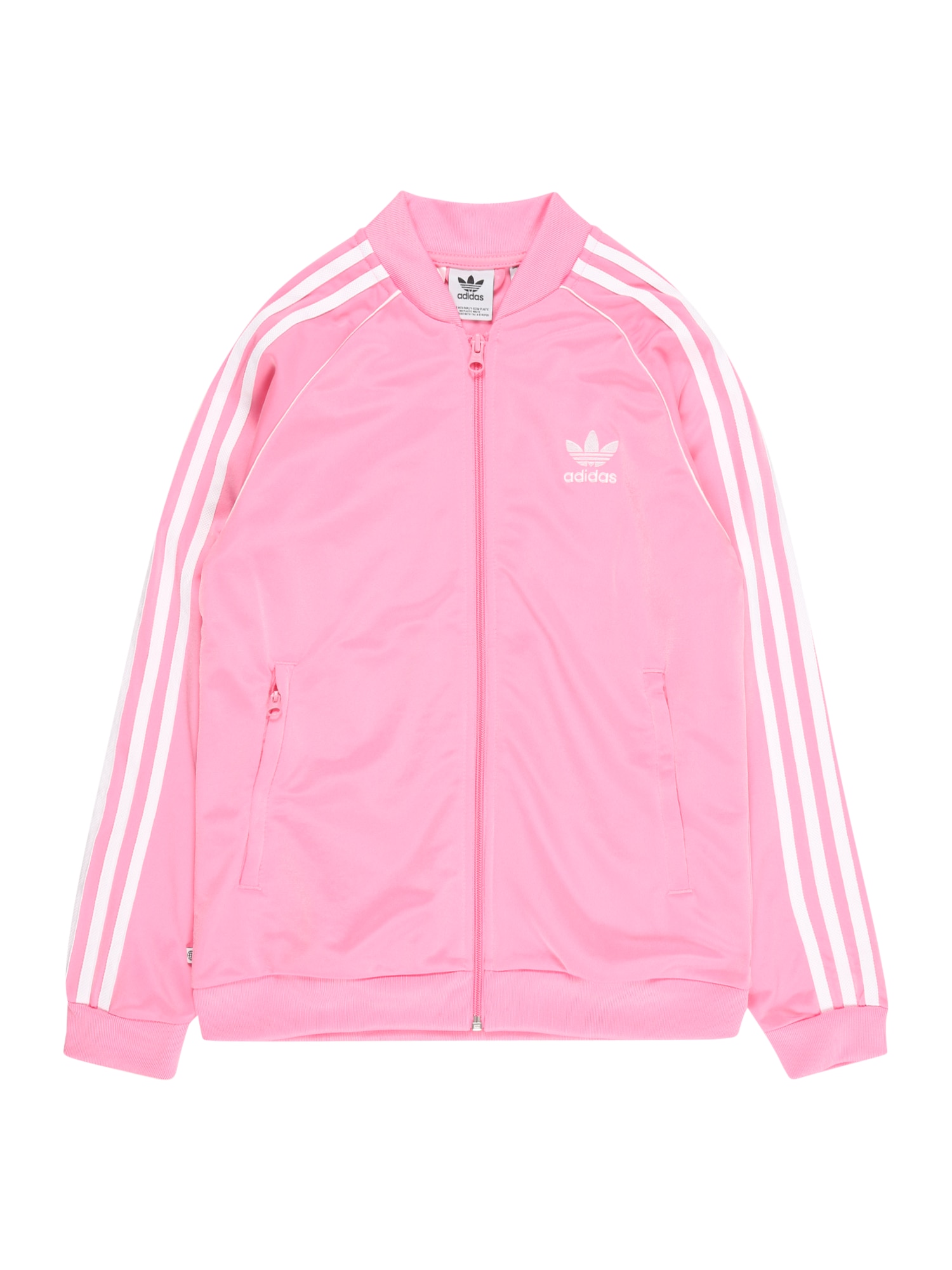 ADIDAS ORIGINALS Jopa na zadrgo  roza / bela