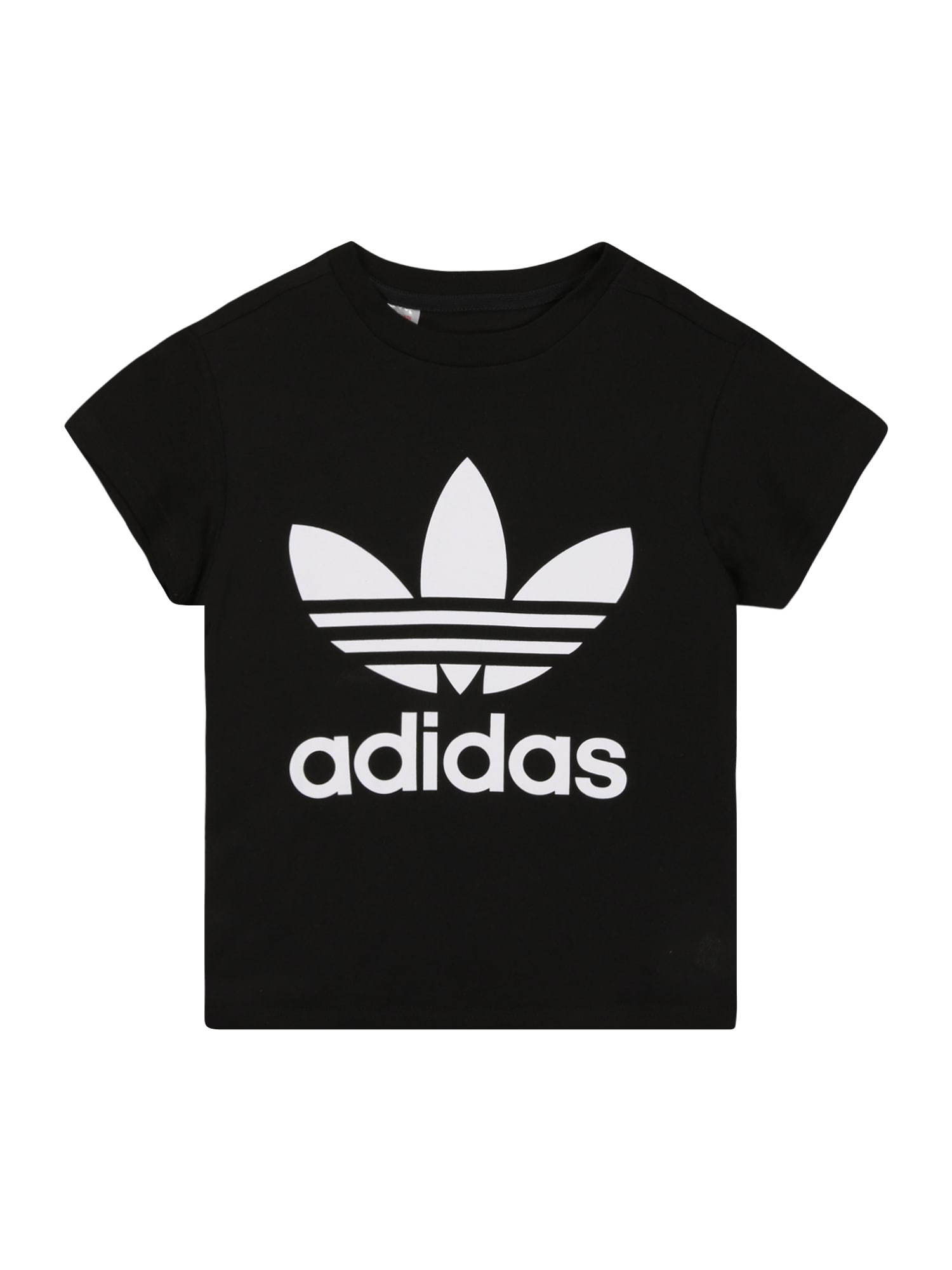 ADIDAS ORIGINALS Majica  črna / bela