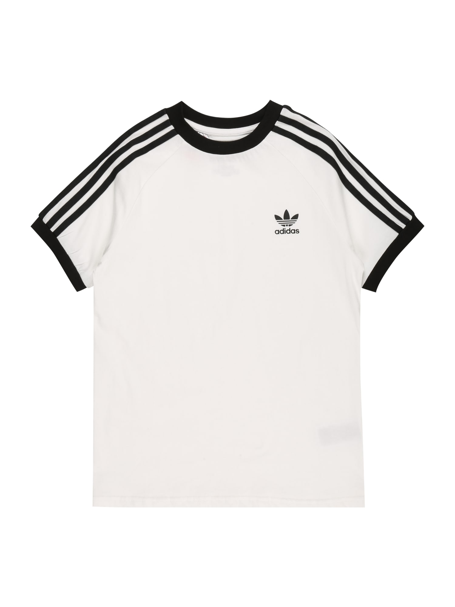 ADIDAS ORIGINALS Majica  črna / bela