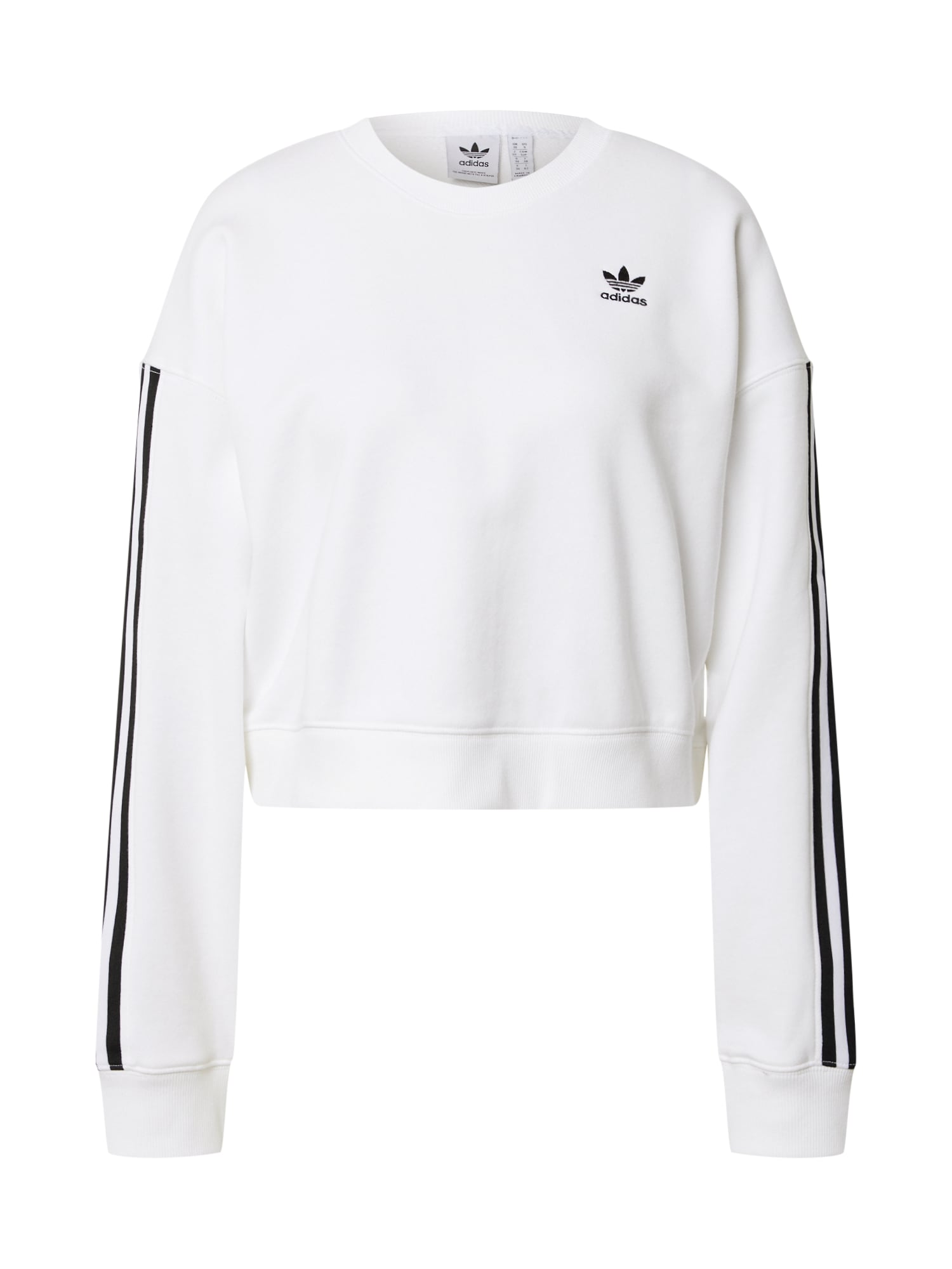 ADIDAS ORIGINALS Majica  črna / bela