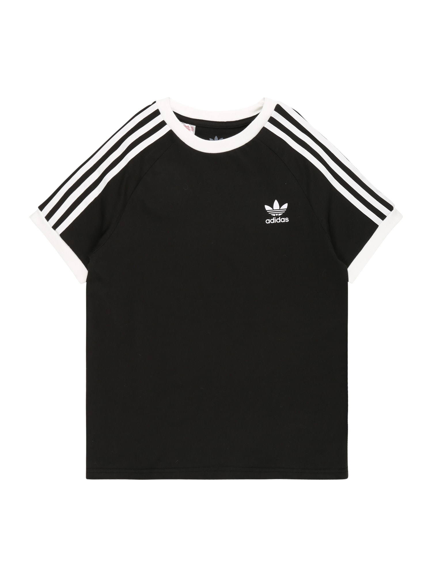 ADIDAS ORIGINALS Majica  črna / bela