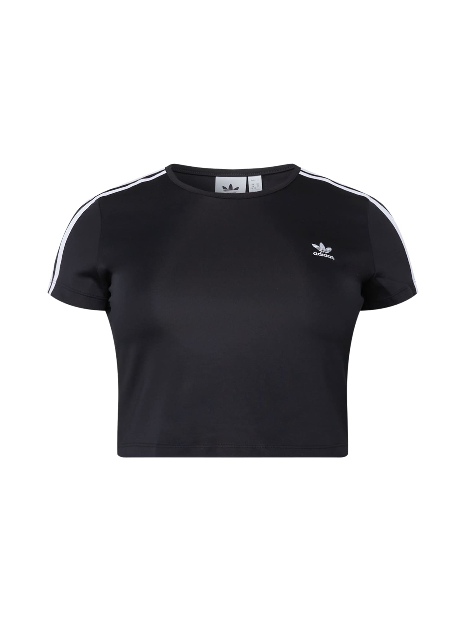 ADIDAS ORIGINALS Majica  črna / bela