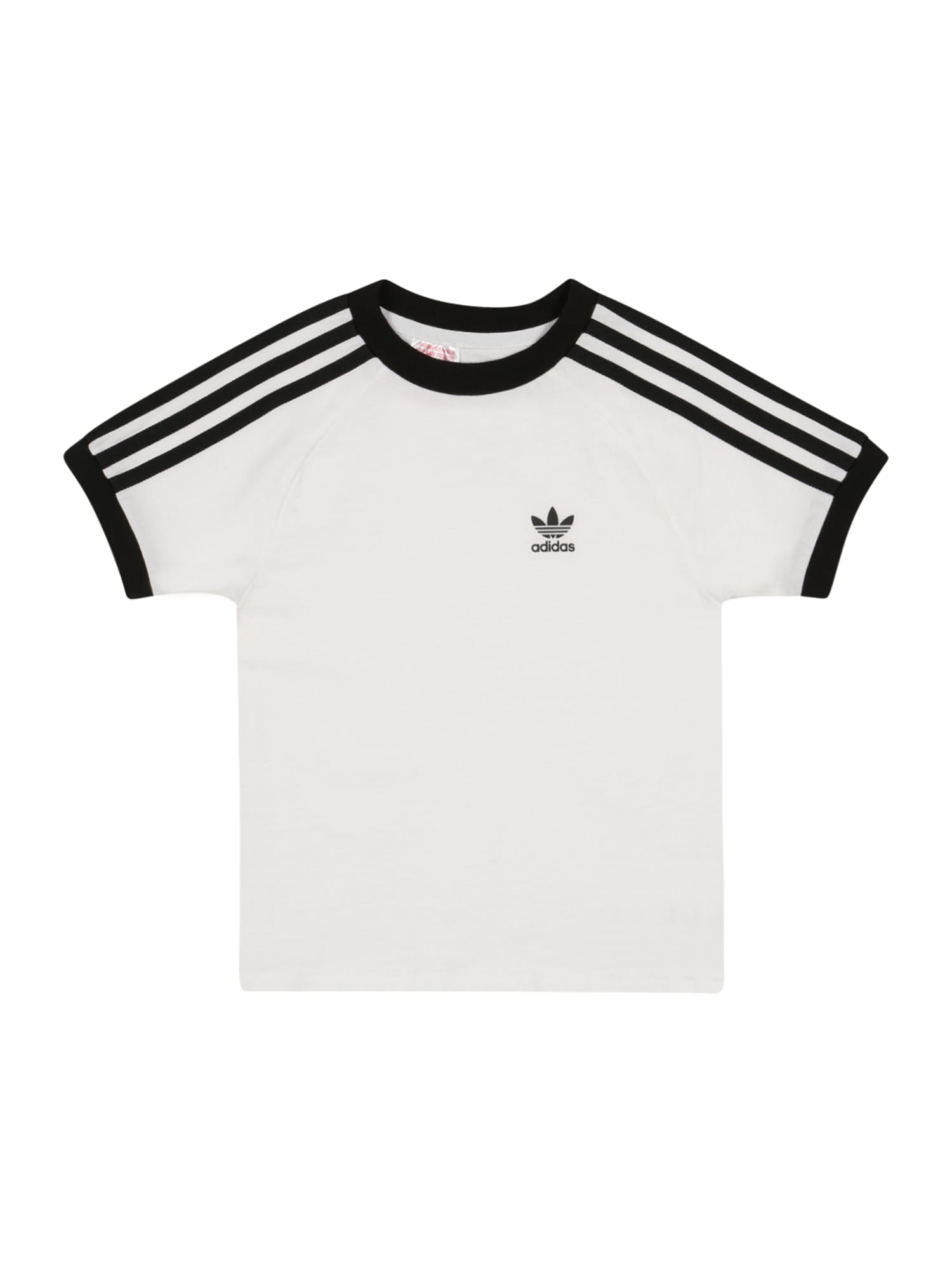 ADIDAS ORIGINALS Majica  črna / bela