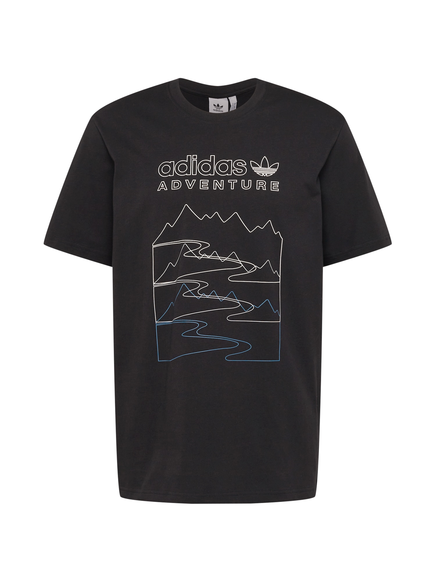 ADIDAS ORIGINALS Majica  modra / črna / bela