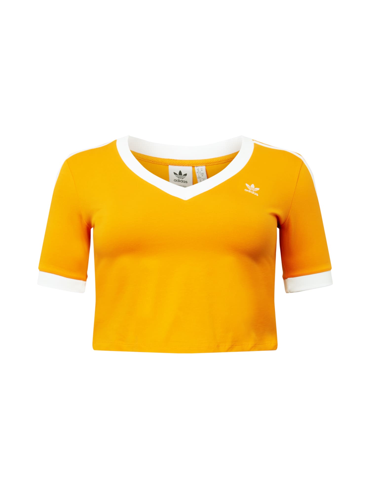 ADIDAS ORIGINALS Majica  oranžna / bela