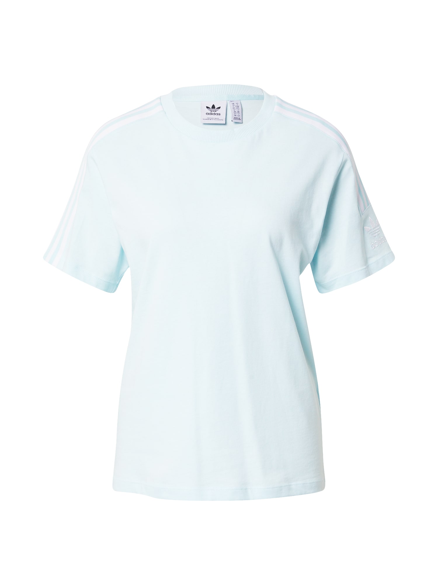 ADIDAS ORIGINALS Majica  svetlo modra / bela