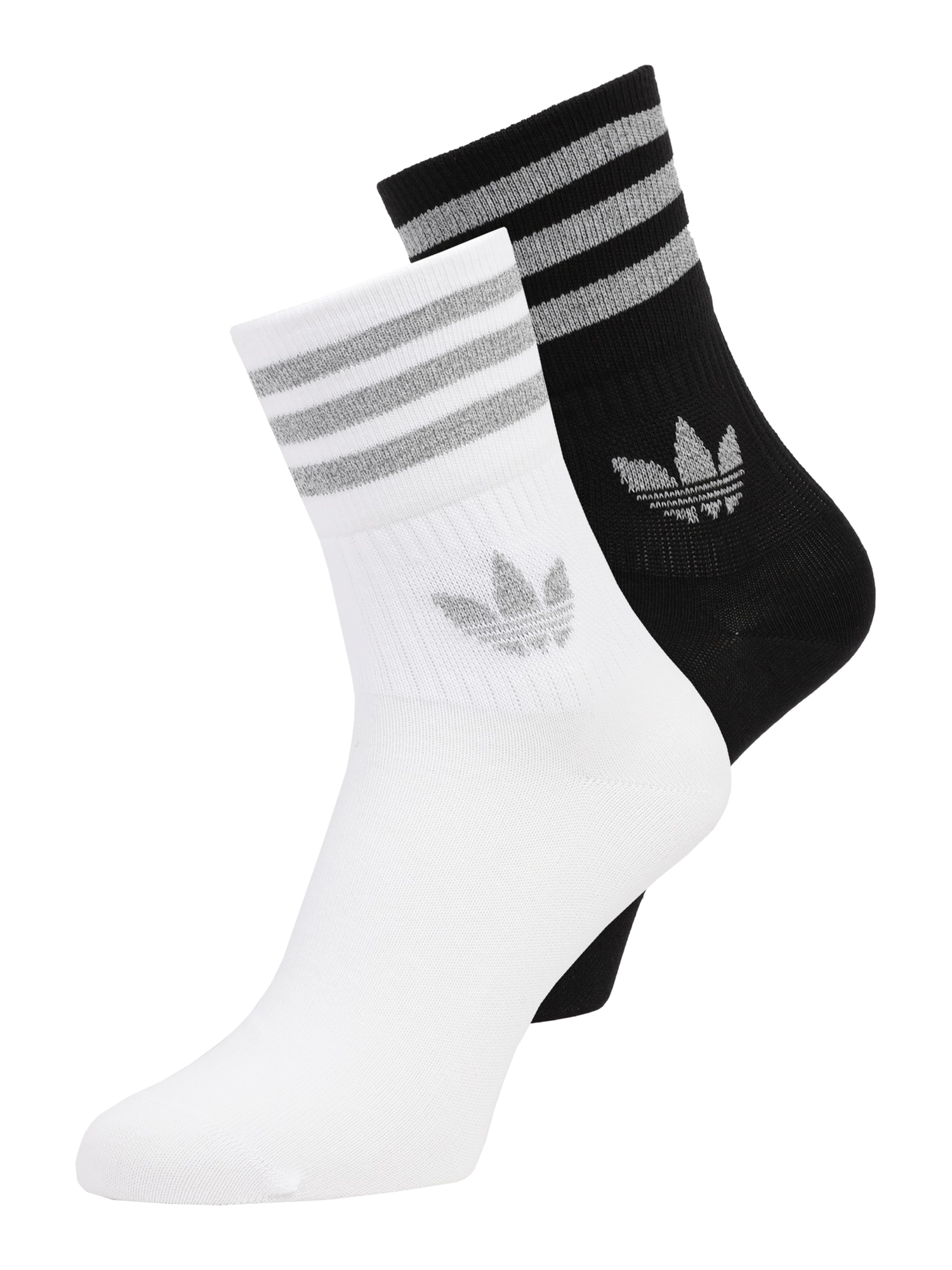 ADIDAS ORIGINALS Nogavice  siva / črna / bela