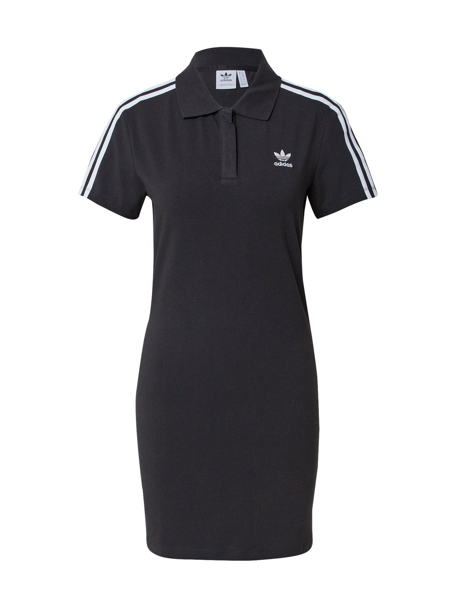 ADIDAS ORIGINALS Obleka  črna / bela