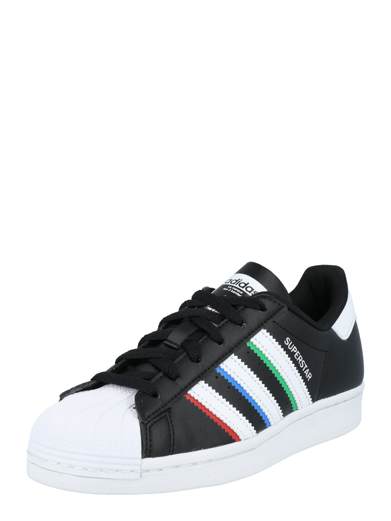 ADIDAS ORIGINALS Superge 'Superstar'  modra / zelena / črna / bela