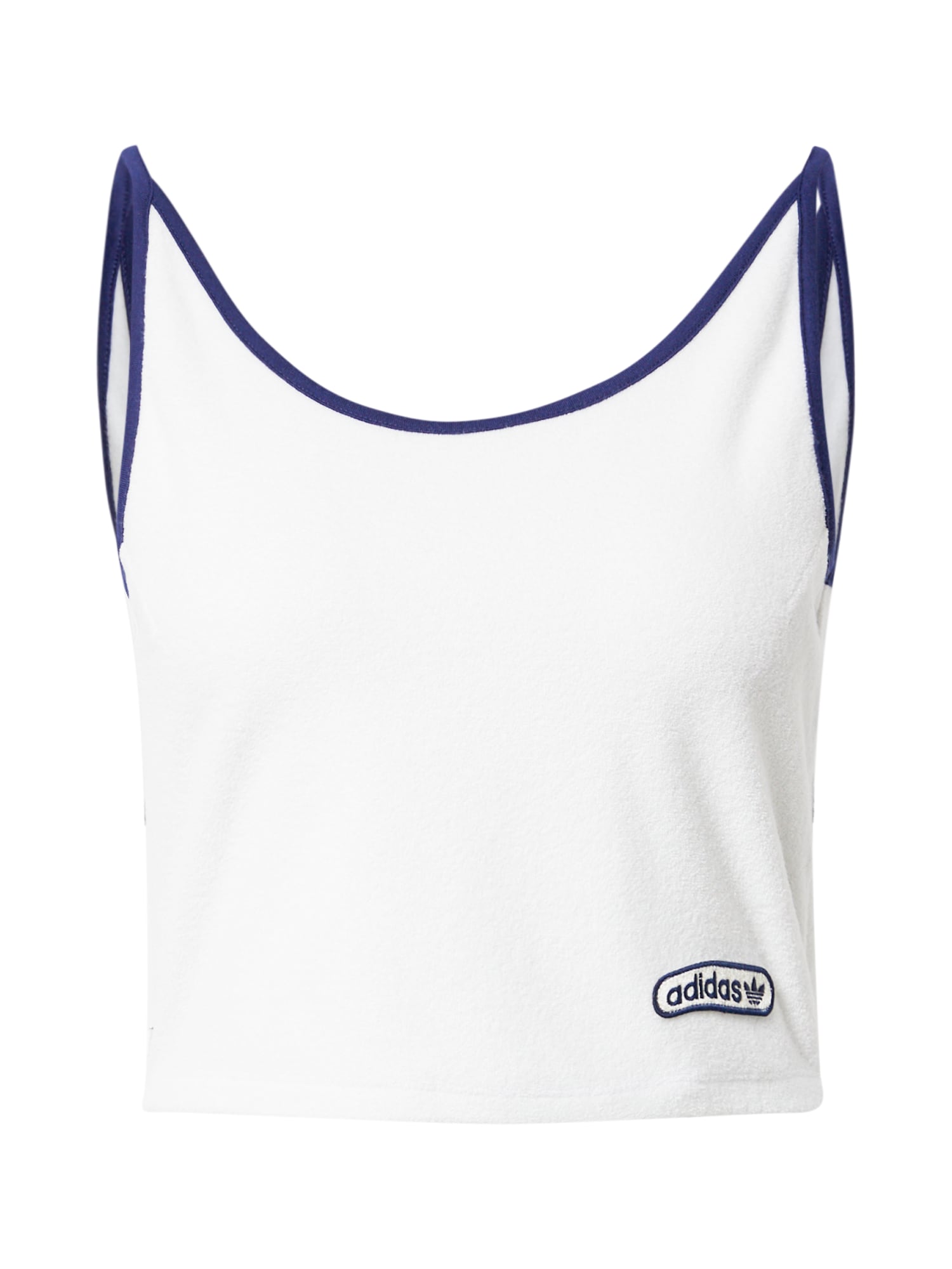 ADIDAS ORIGINALS Top  mornarska / srebrna / bela