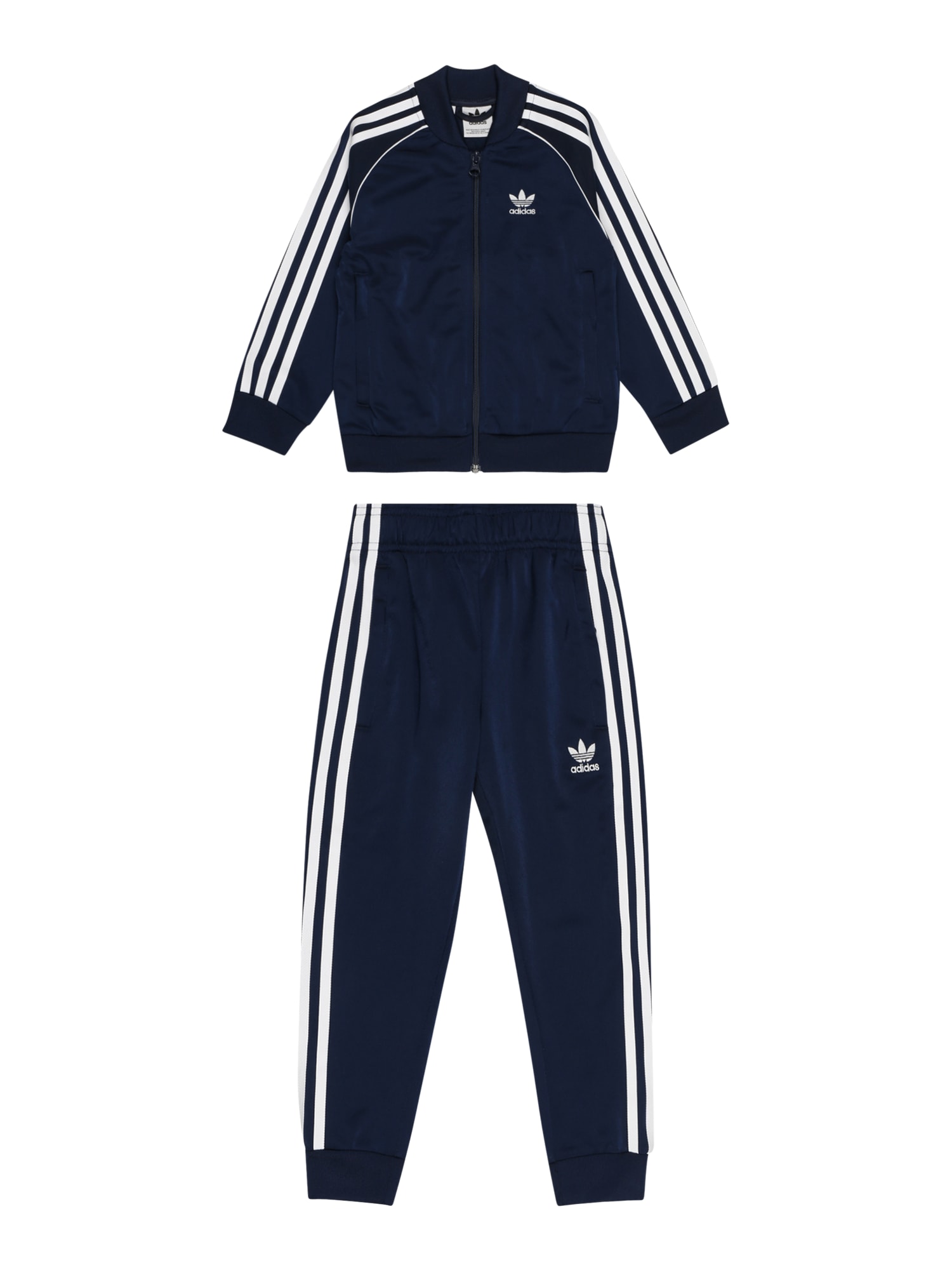ADIDAS ORIGINALS Trenirka za tek 'Adicolor'  nočno modra / bela