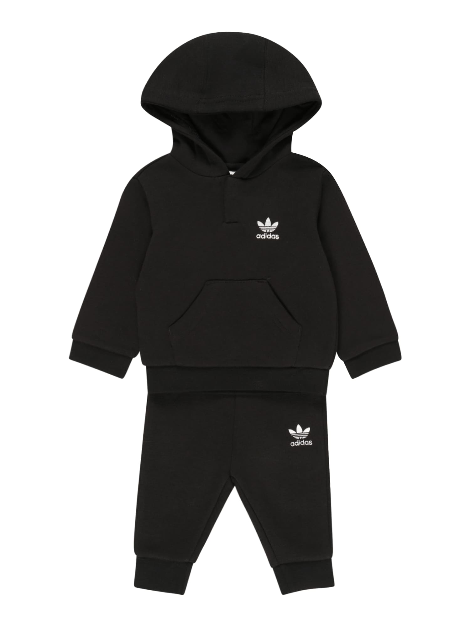 ADIDAS ORIGINALS Trenirka za tek  črna / bela