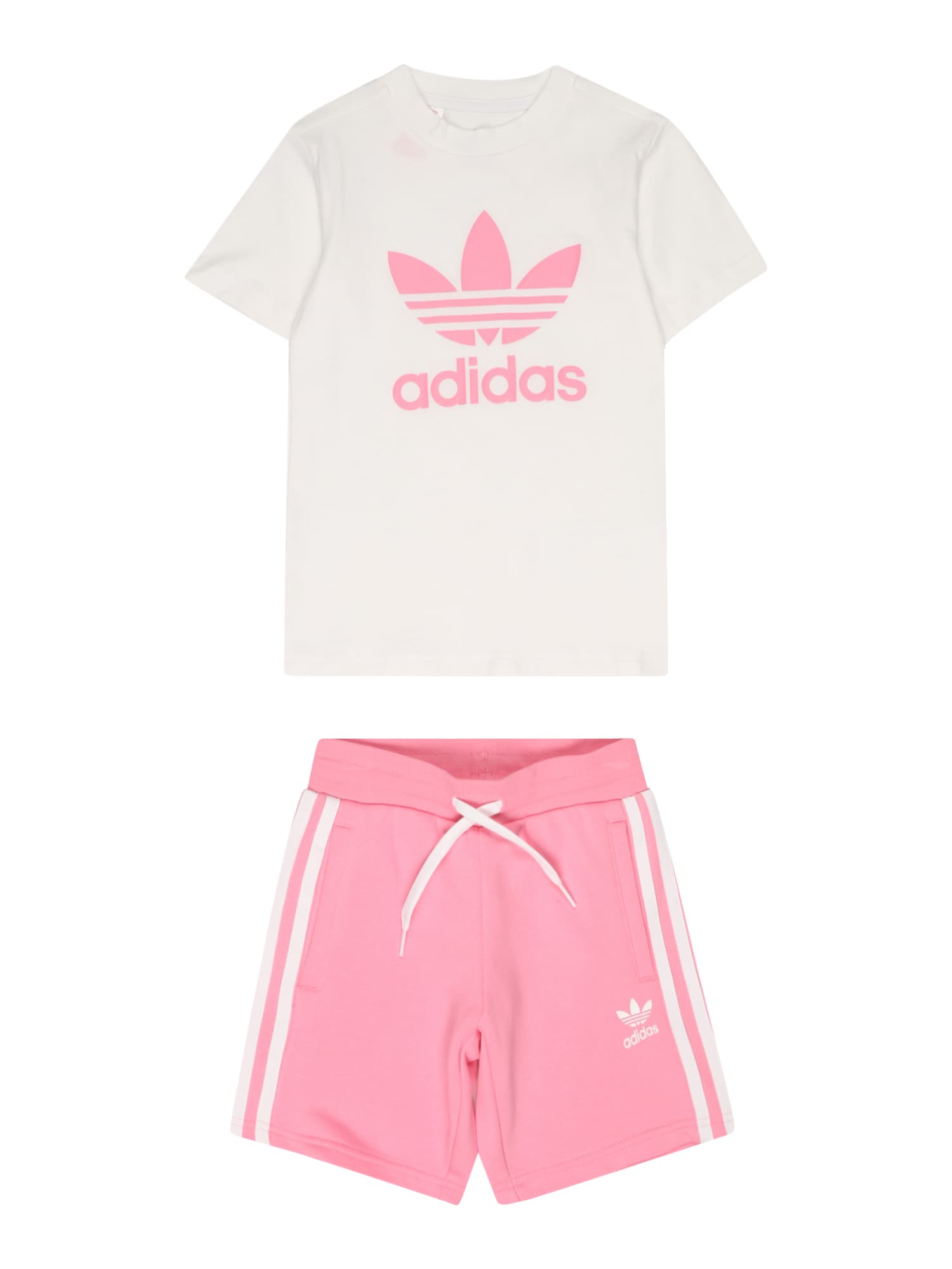 ADIDAS ORIGINALS Trenirka za tek  roza / bela