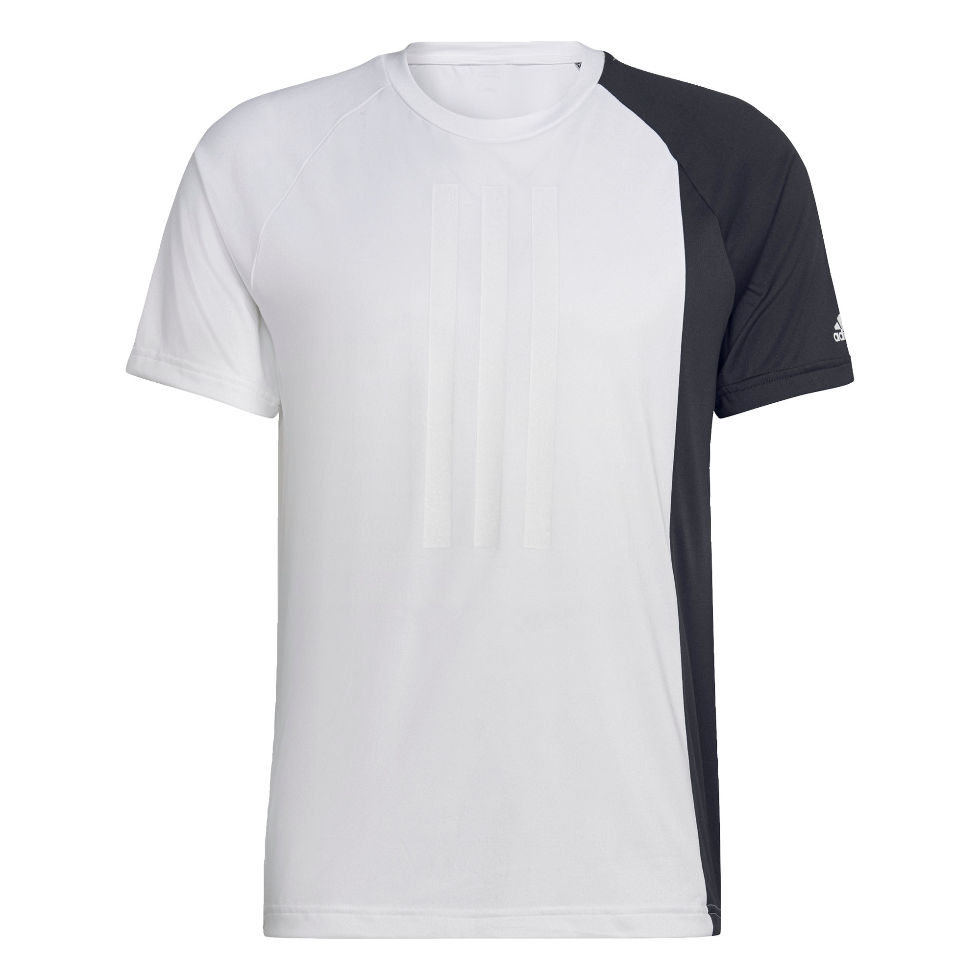 ADIDAS PERFORMANCE Funkcionalna majica  črna / bela