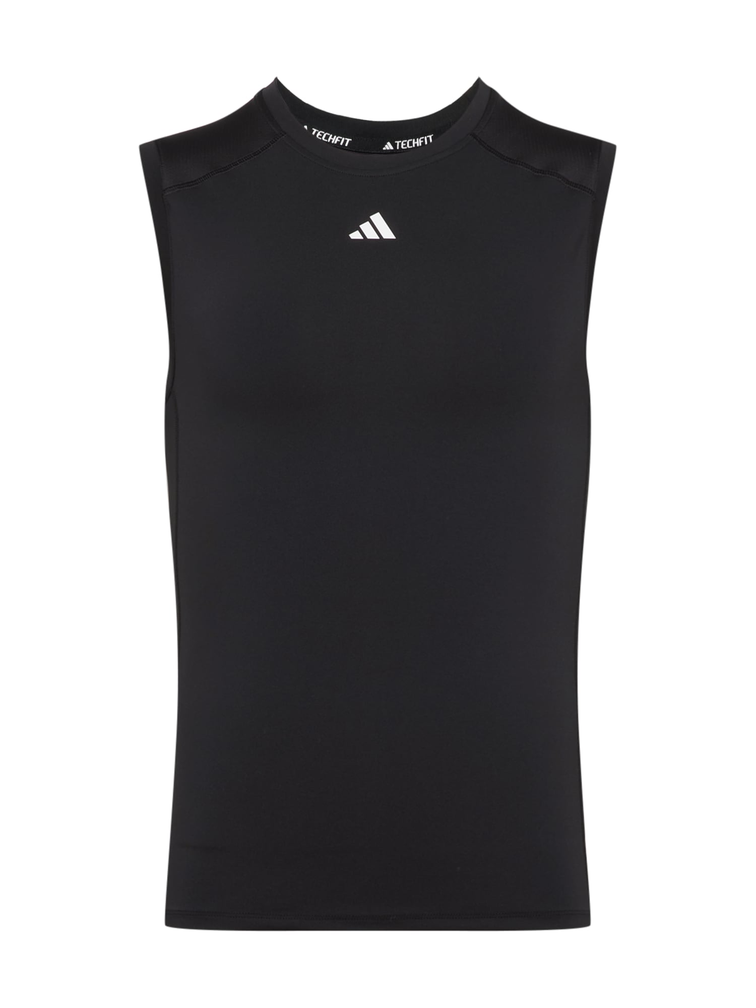 ADIDAS PERFORMANCE Funkcionalna majica  črna / bela