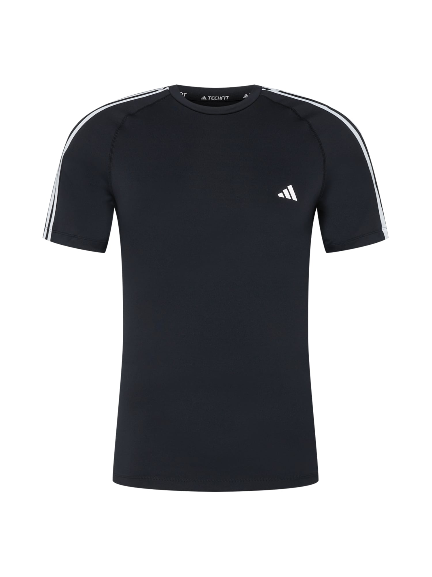 ADIDAS PERFORMANCE Funkcionalna majica  črna / bela