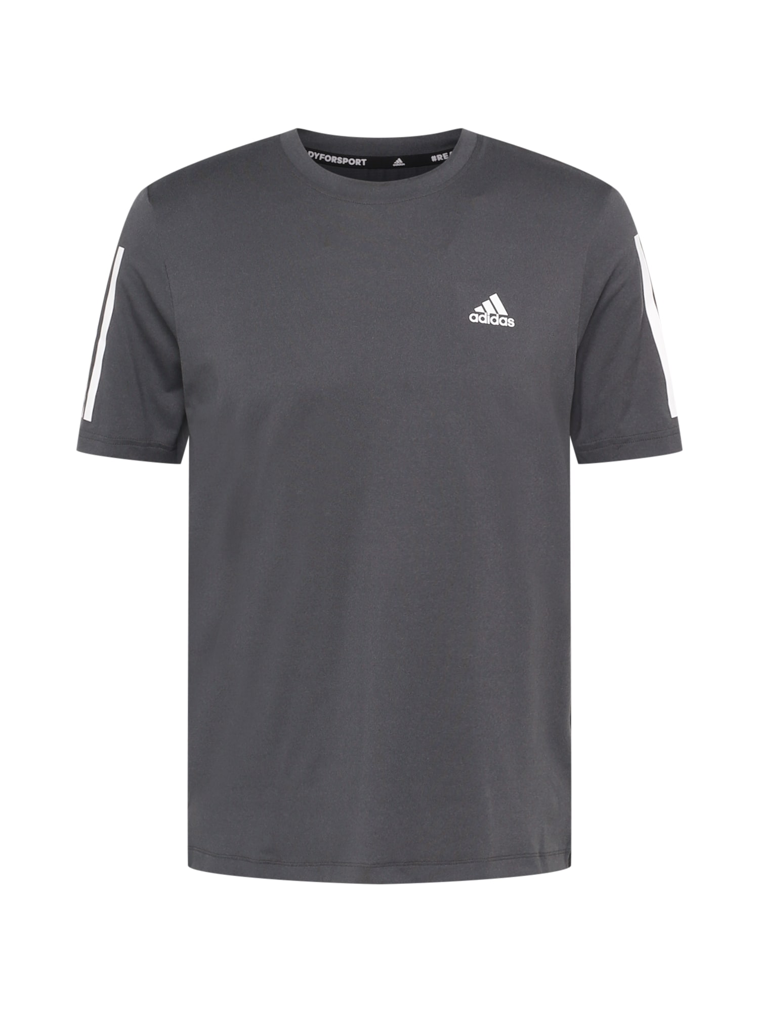 ADIDAS PERFORMANCE Funkcionalna majica  črna / bela