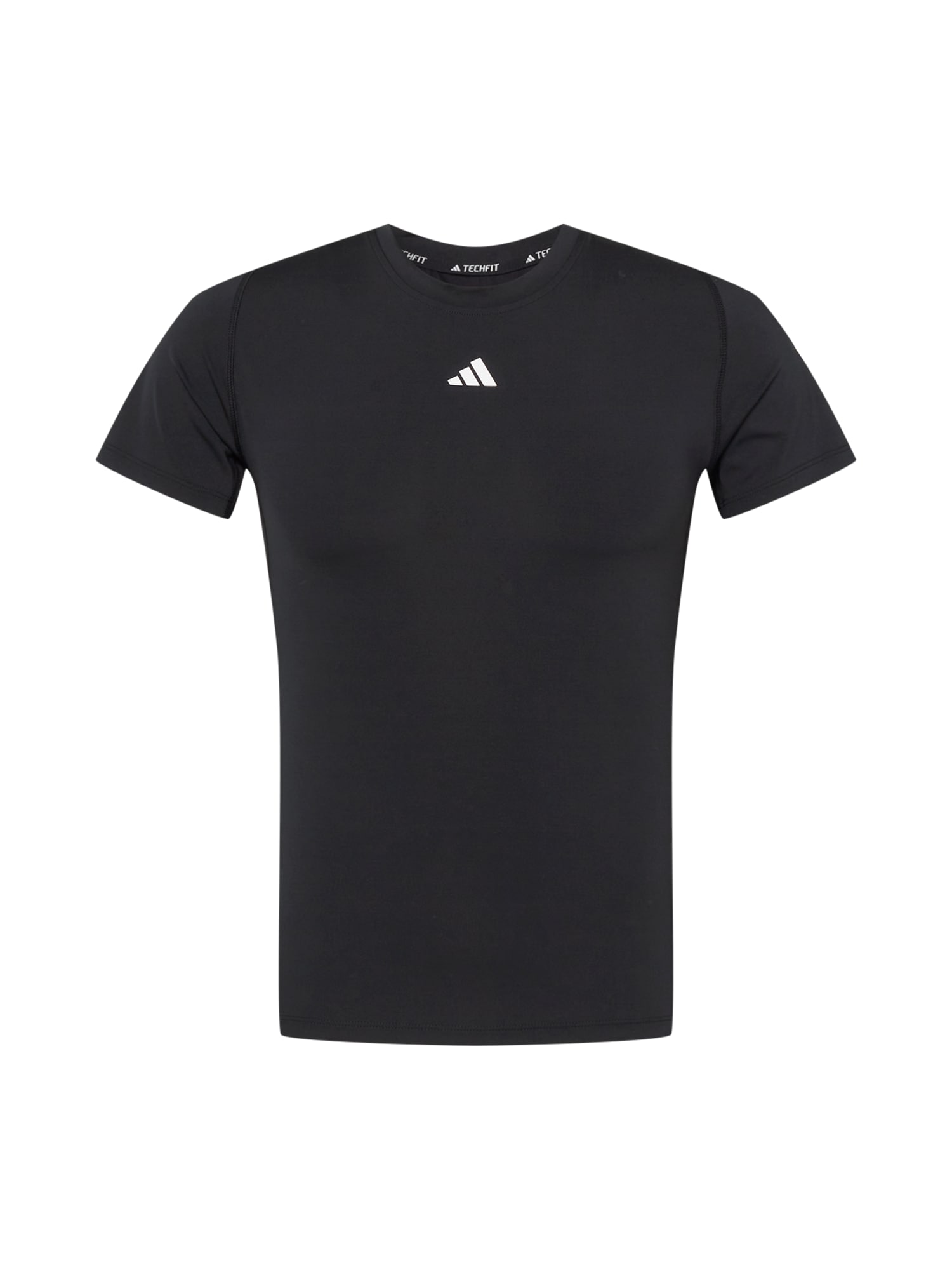 ADIDAS PERFORMANCE Funkcionalna majica  črna / bela