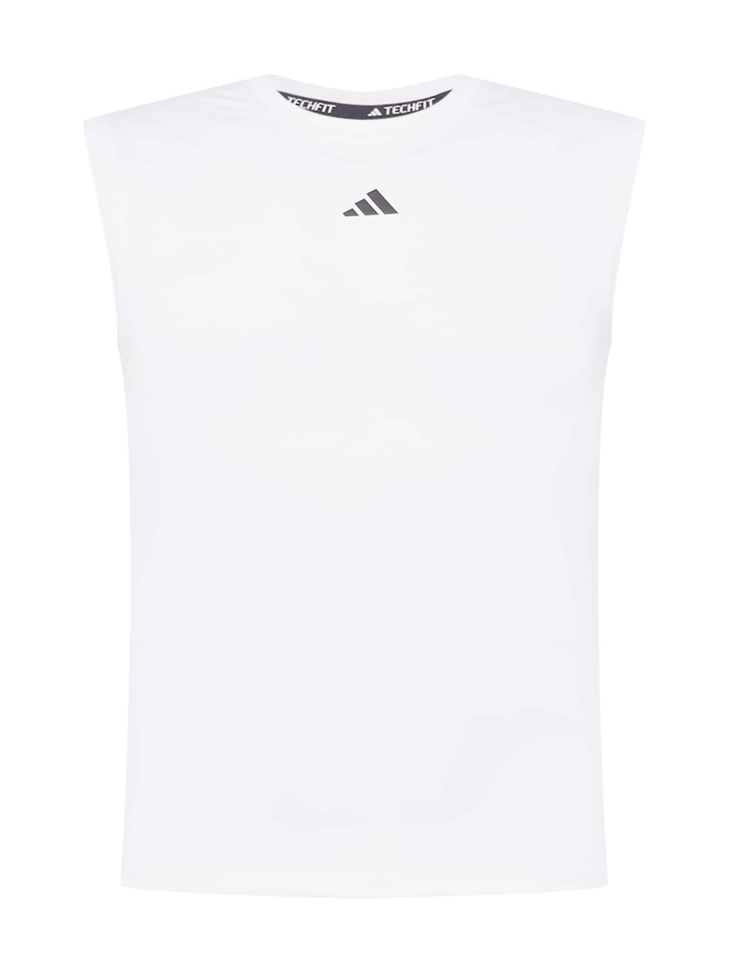 ADIDAS PERFORMANCE Funkcionalna majica  črna / naravno bela