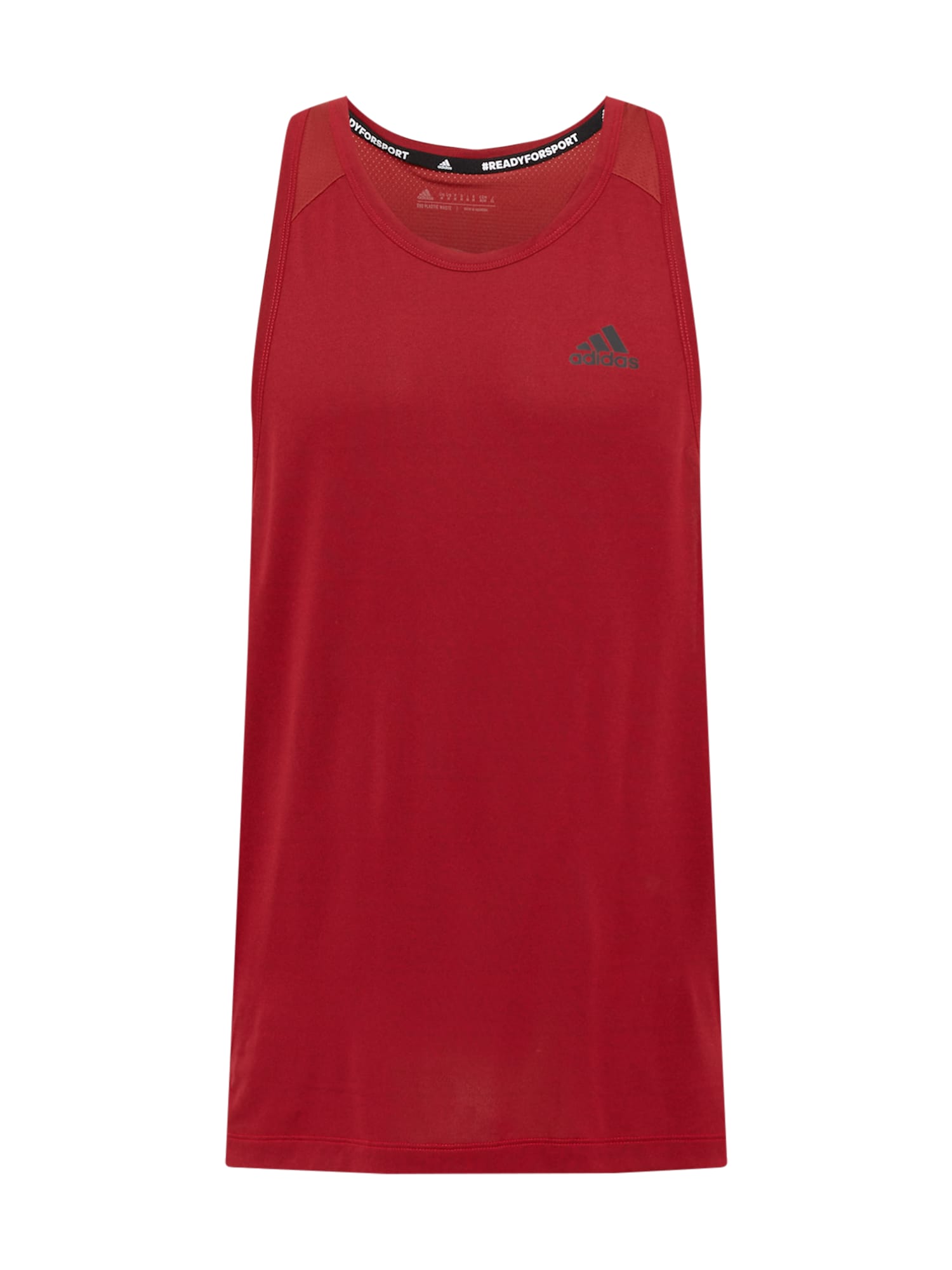 ADIDAS PERFORMANCE Funkcionalna majica  krvavo rdeča / črna