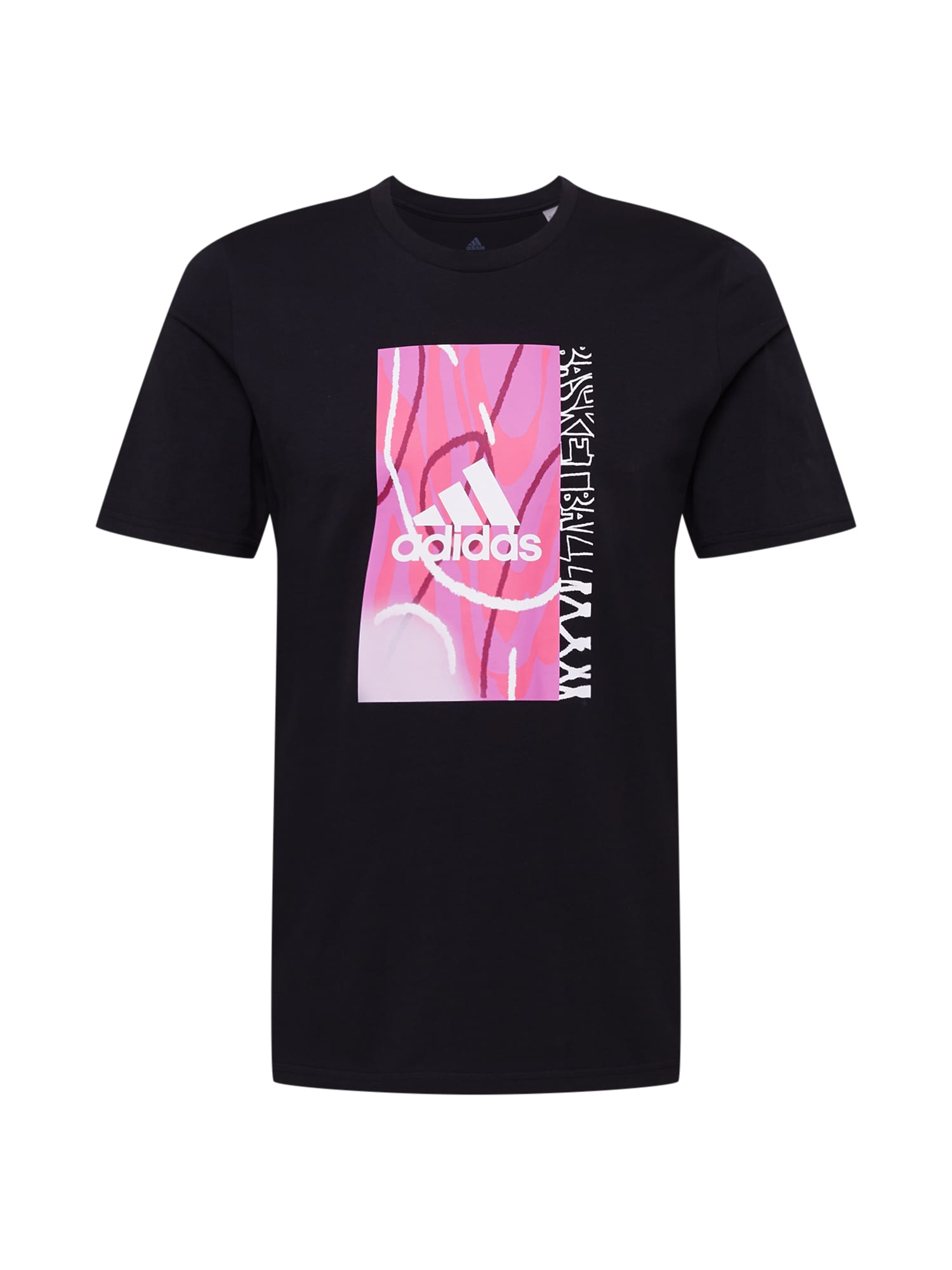 ADIDAS PERFORMANCE Funkcionalna majica  roza / pitaja / črna / bela