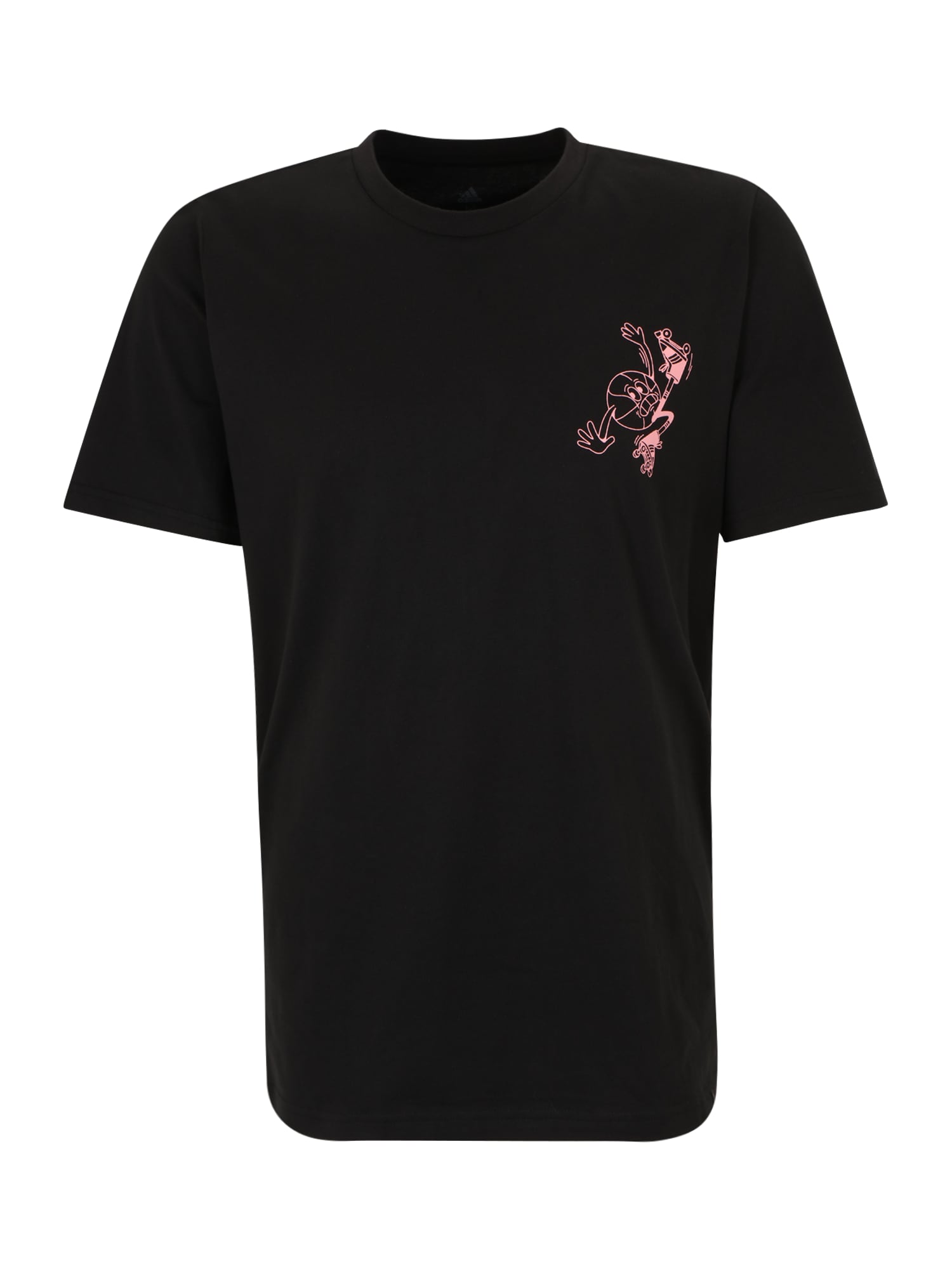 ADIDAS PERFORMANCE Funkcionalna majica  svetlo roza / črna