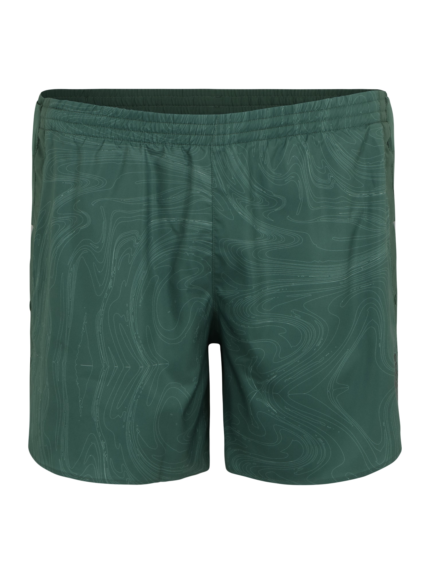 ADIDAS PERFORMANCE Športne hlače 'Designed for Running for the Oceans'  zelena / črna / bela