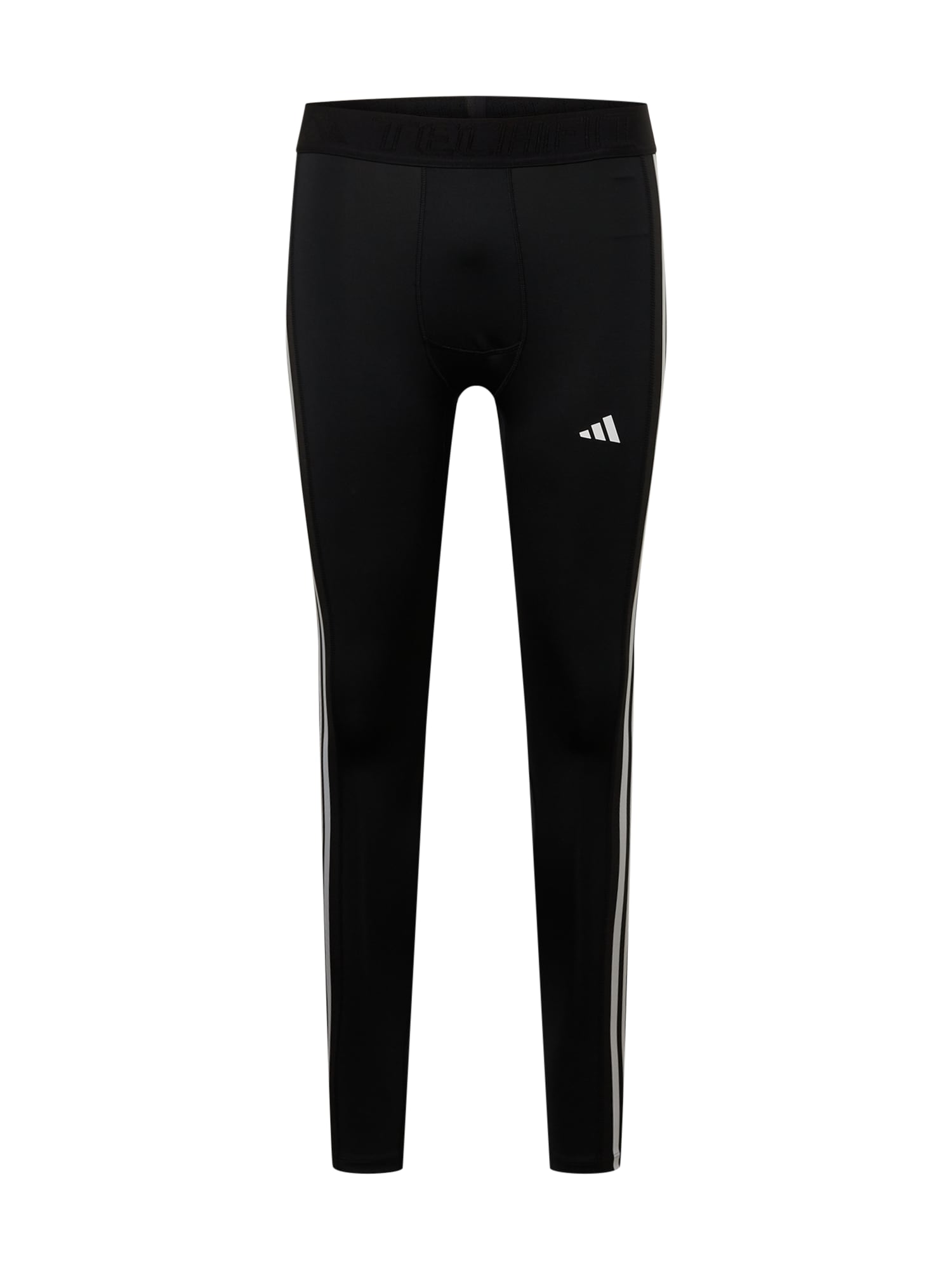 ADIDAS PERFORMANCE Športne hlače  siva / črna / bela